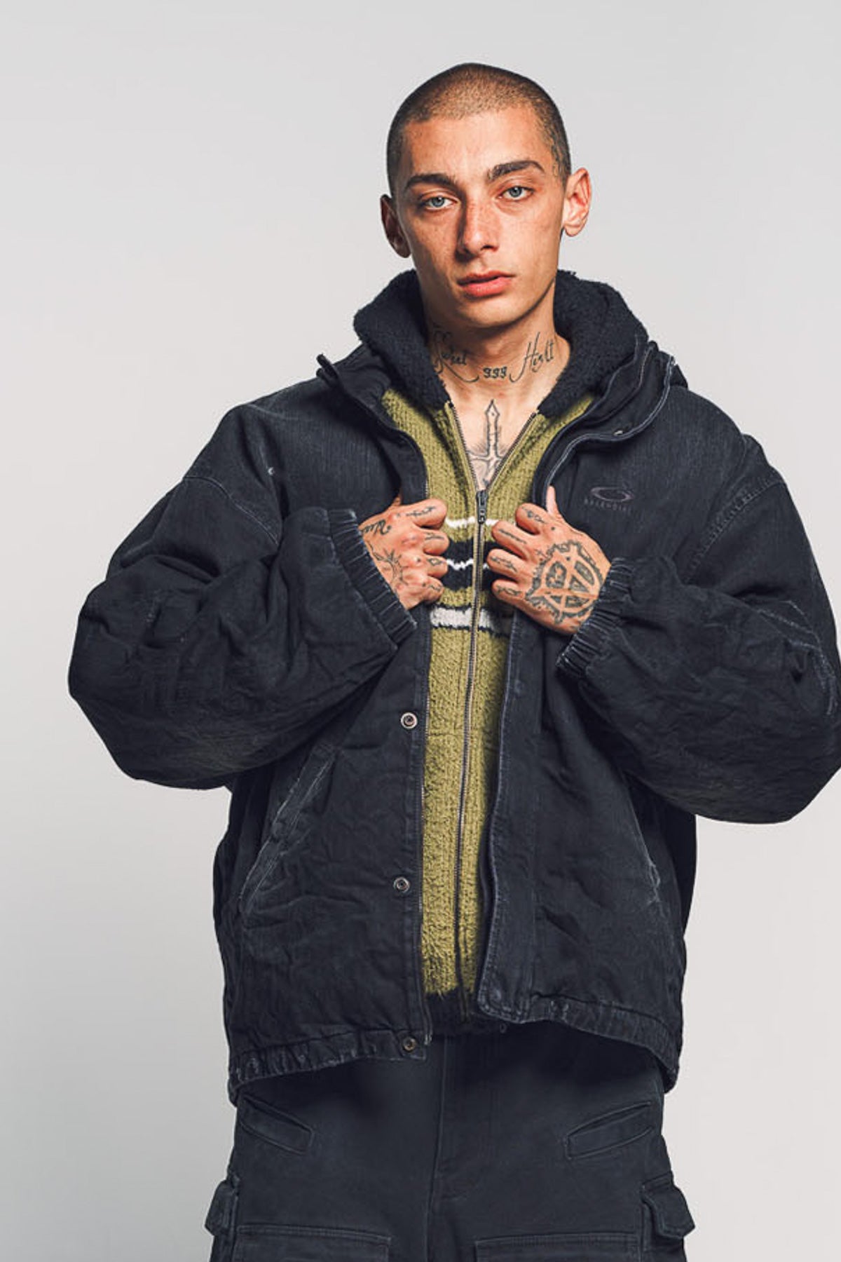 BALENCIAGA | HOODED WORKWEAR JACKET