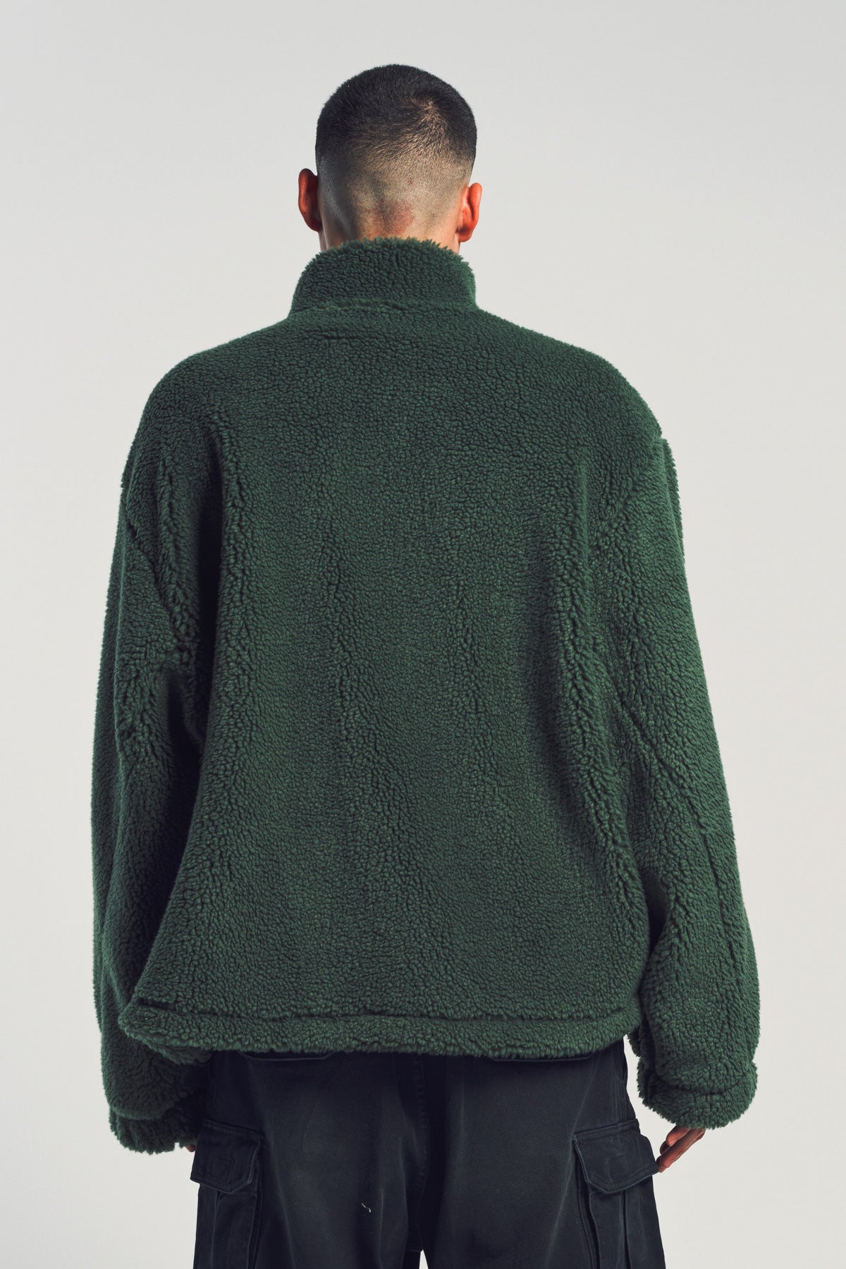 BALENCIAGA SPORTSノーカラージャケット BALENCIAGA | LOOP SPORTS ICON ZIP-UP JACKET