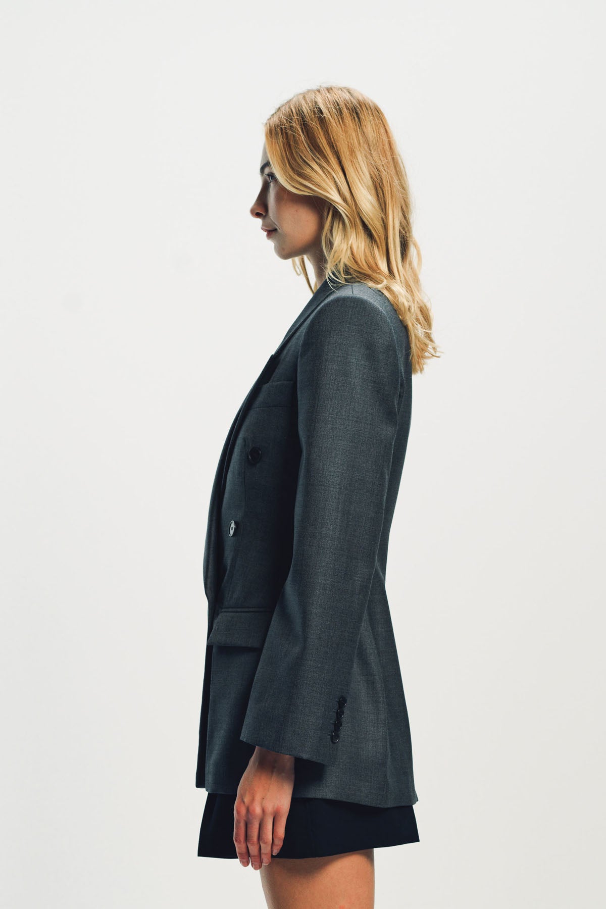 GIVENCHY | DOUBLE-BREASTED JACKET IN WOOL