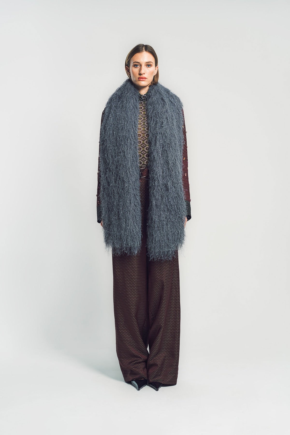 DRIES VAN NOTEN | FRINGE SCARF