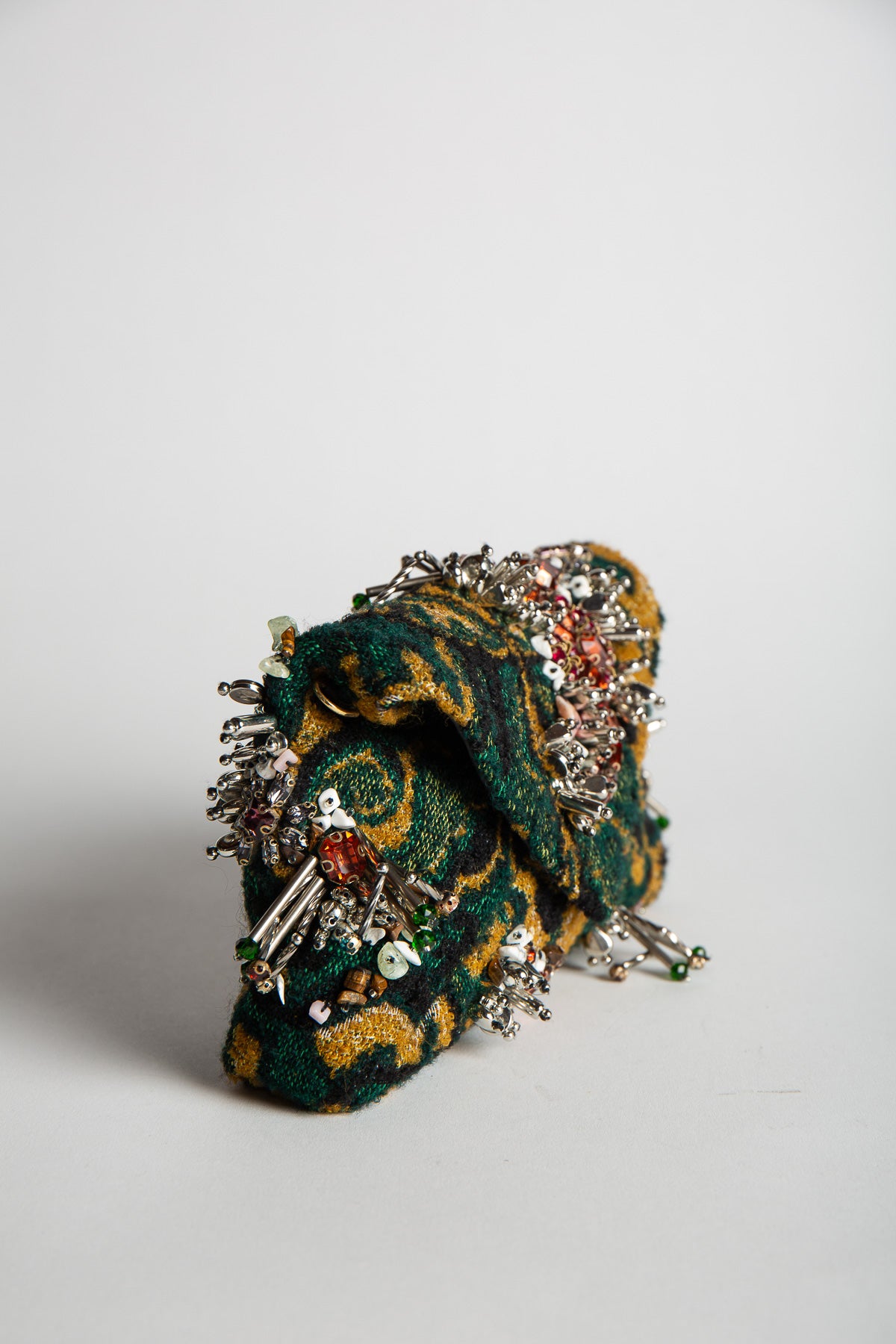 DRIES VAN NOTEN | EMBELLISHED ENVELOPE BAG