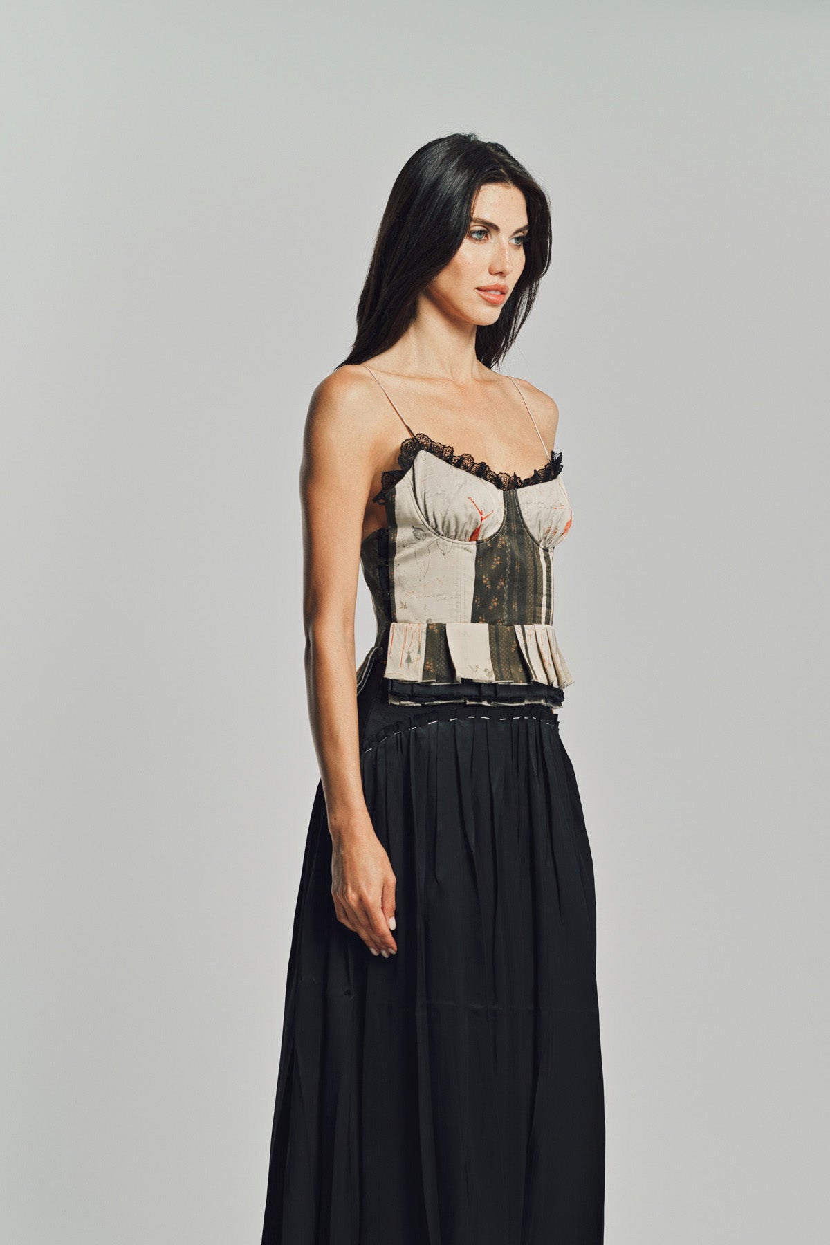 MERUERT TOLEGEN | INNER WORLD PLEATED TOP