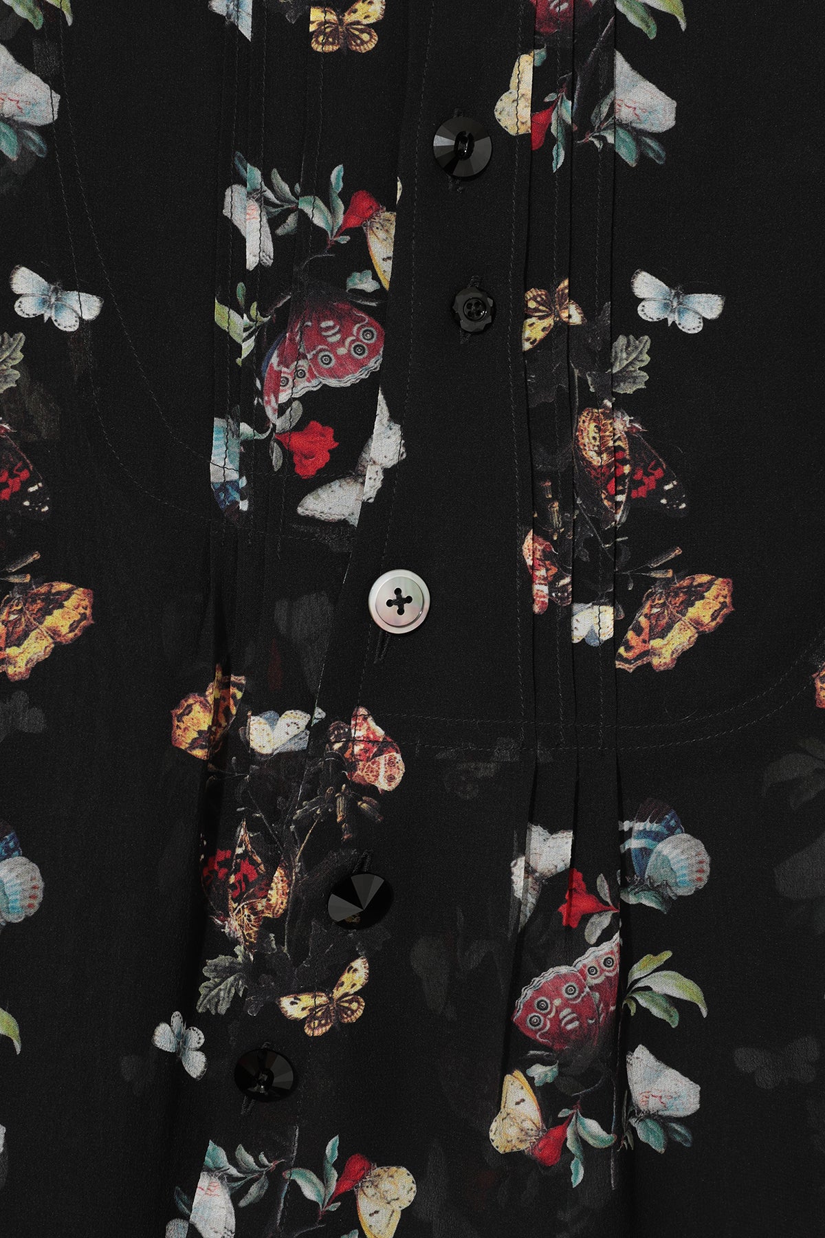 UNDERCOVER | PRINTED LONG SLEEVE BLOUSE