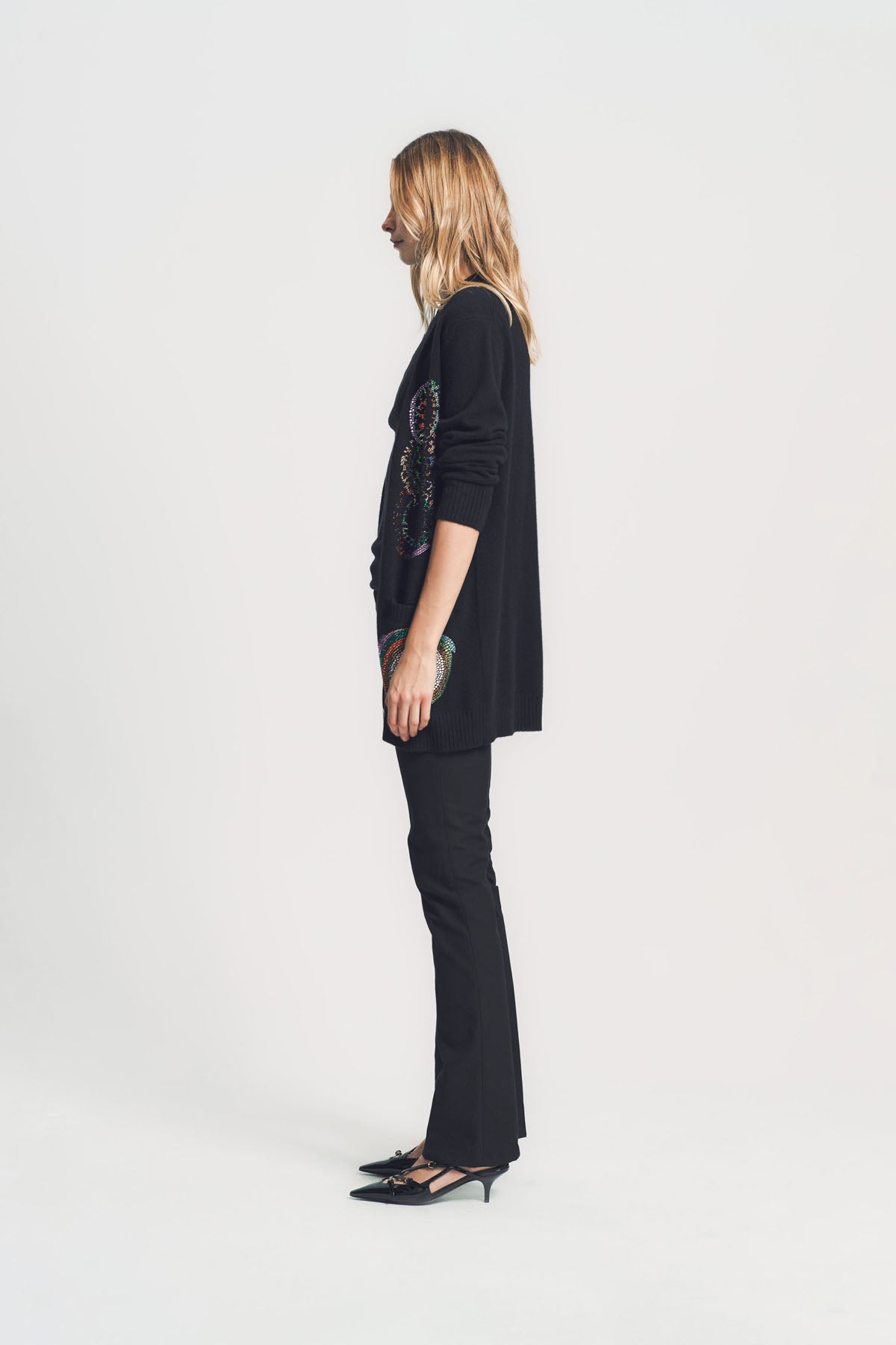 LIBERTINE | ‘SONIA CRYSTAL’ OVERSIZED CARDIGAN
