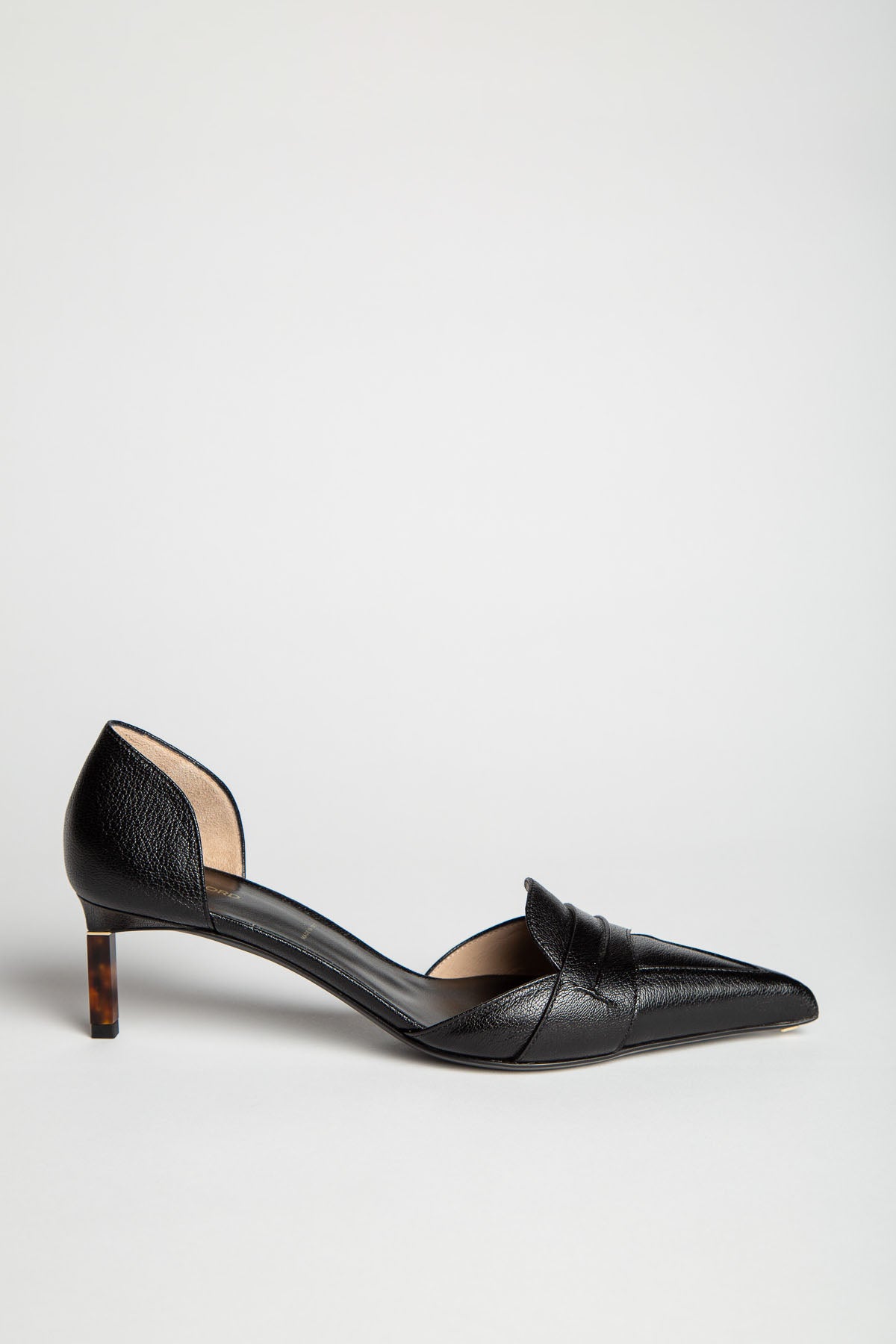 TOM FORD | SUPPLE GRAIN LEATHER EVA D'ORSAY PUMPS