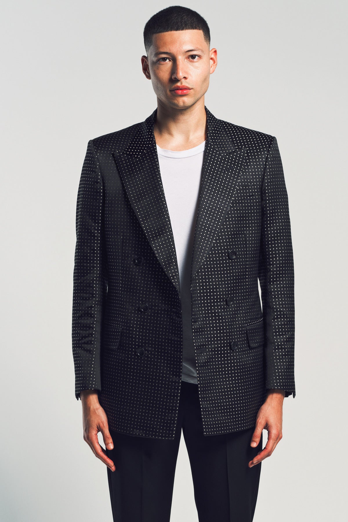 TOM FORD | DIAMOND PRINT COTTON CLASSIC FIT SHIRT