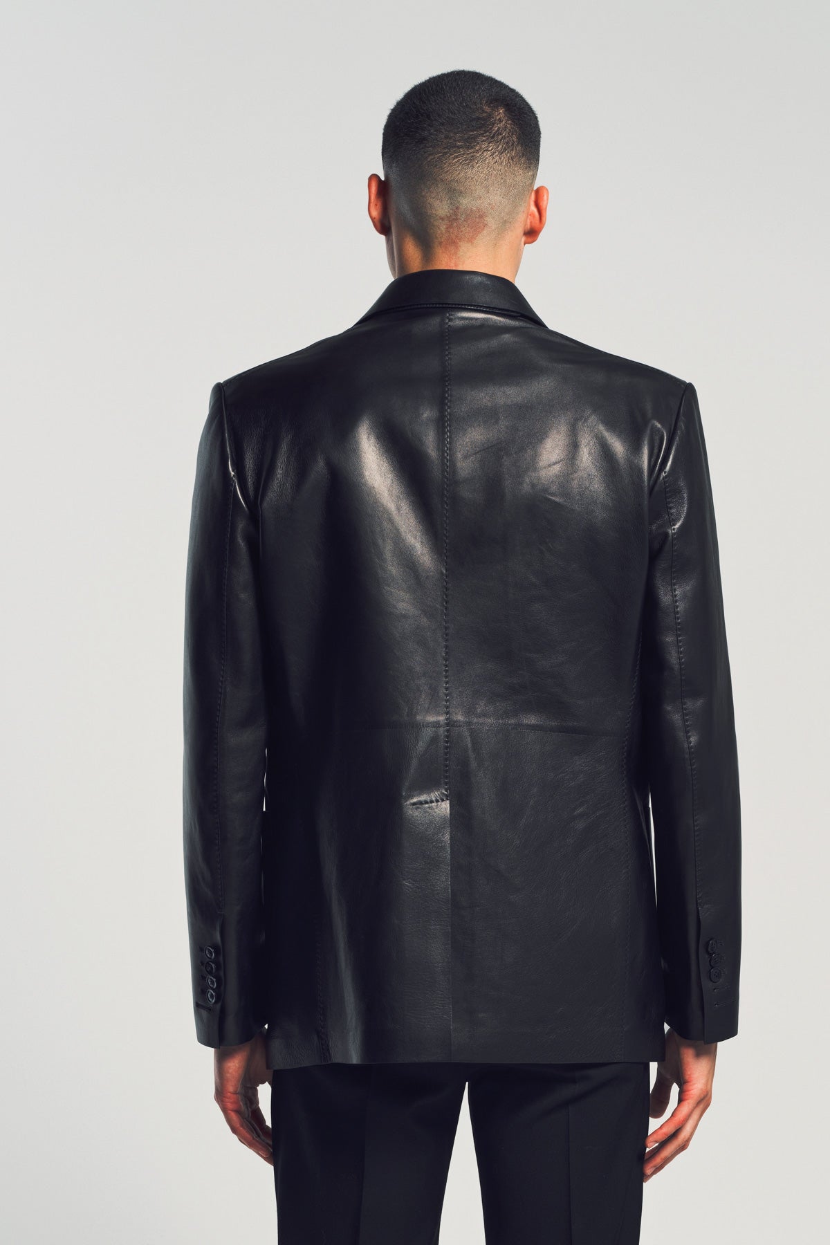 TOM FORD | BUTTERY LEATHER BONDED BLAZER