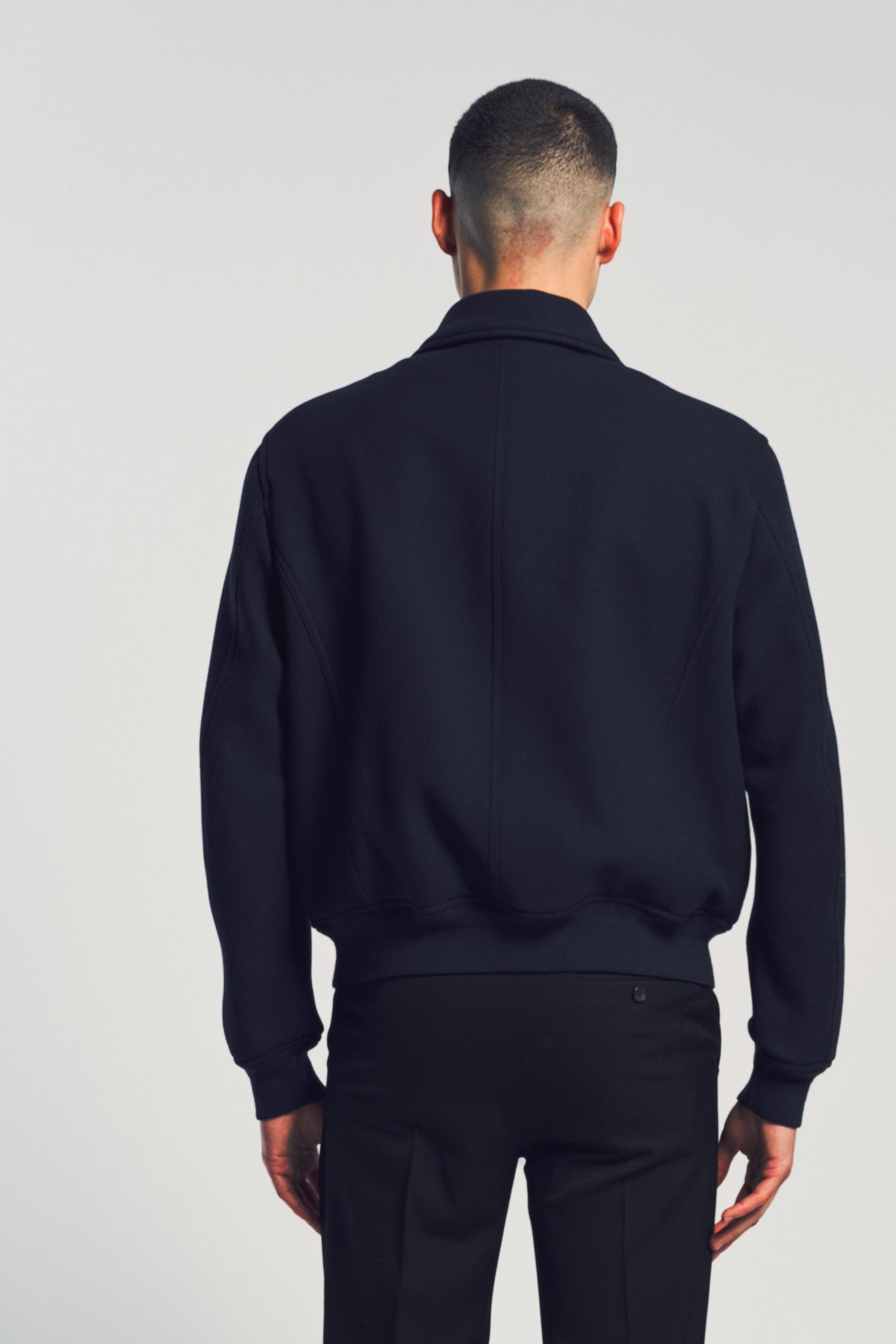 TOM FORD | DOUBLE FACE TWILL COLLAR BLOUSON