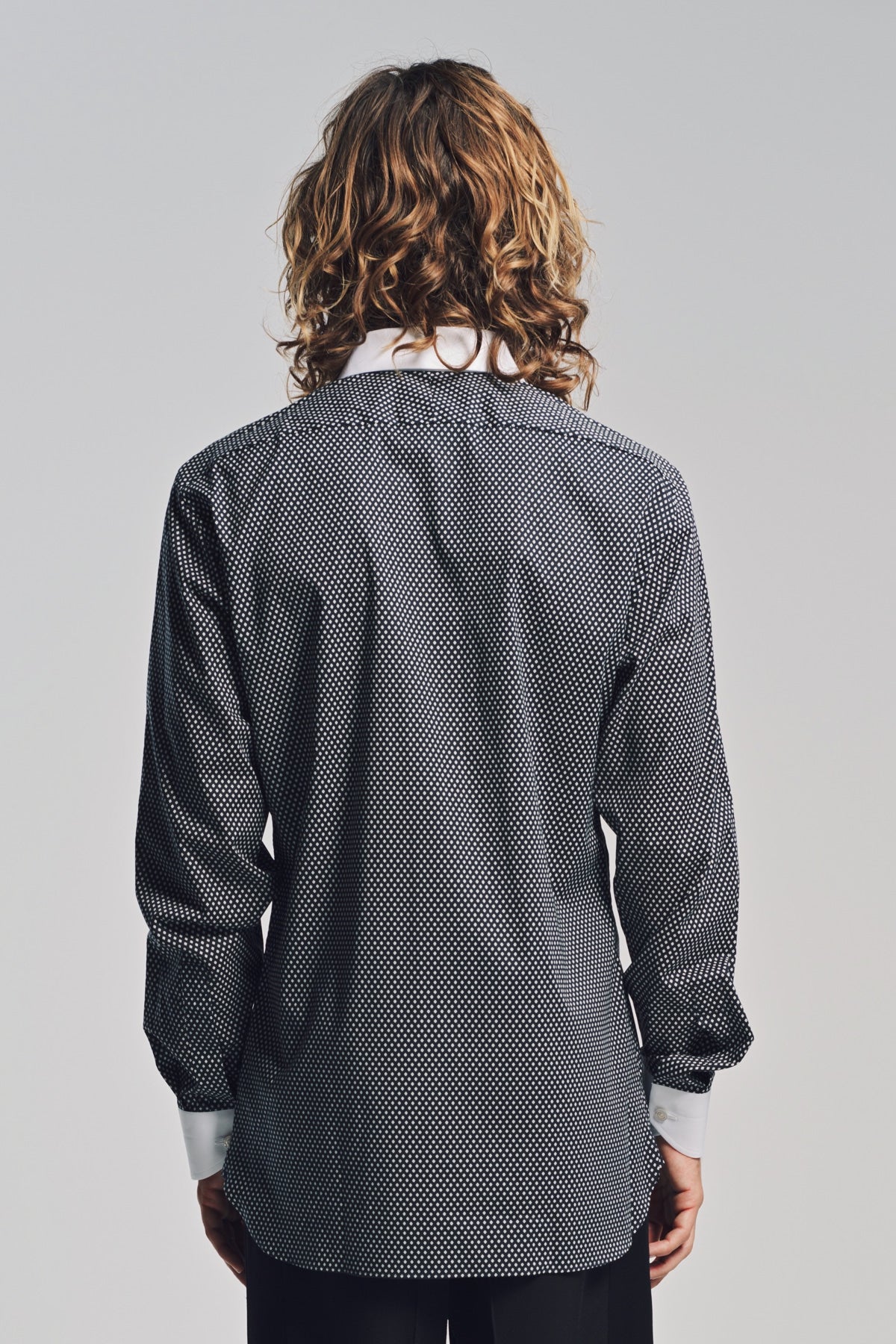 TOM FORD | DIAMOND PRINT COTTON CLASSIC FIT SHIRT