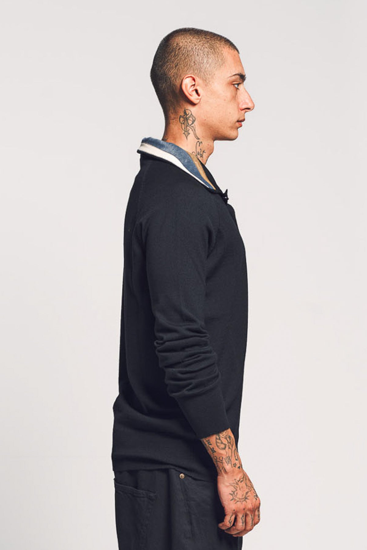 MARNI コットン ロングスリーブプルオーバー MARNI | POLO LONG SLEEVE SHIRT