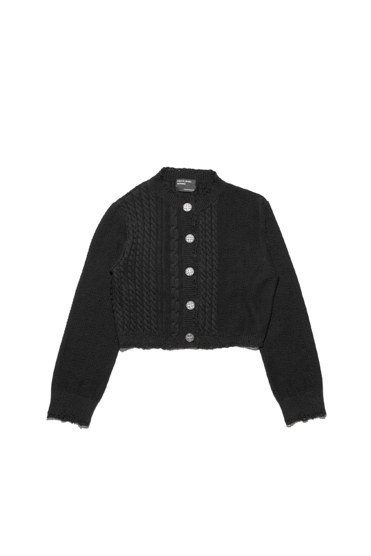 ENFANTS RICHES DÉPRIMÉS | CROPPED CARDIGAN