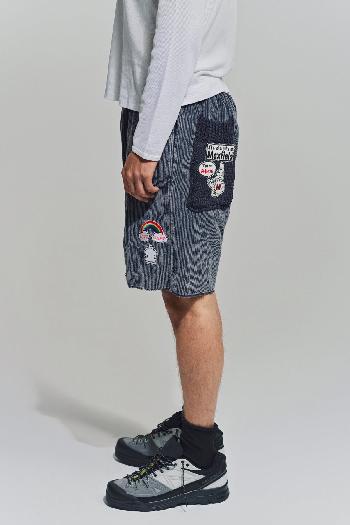 BEVERLY HILLS RECYCLER | LES TIEN CORDUROY SHORTS