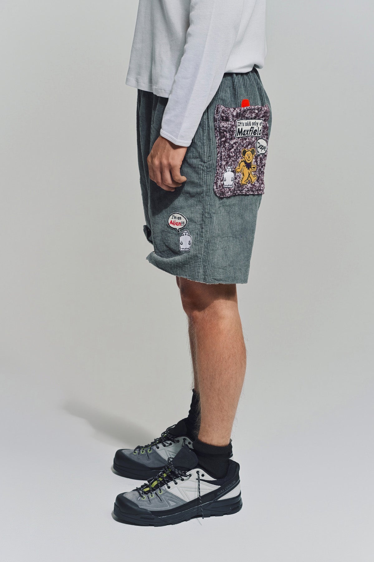 BEVERLY HILLS RECYCLER | LES TIEN CORDUROY SHORTS