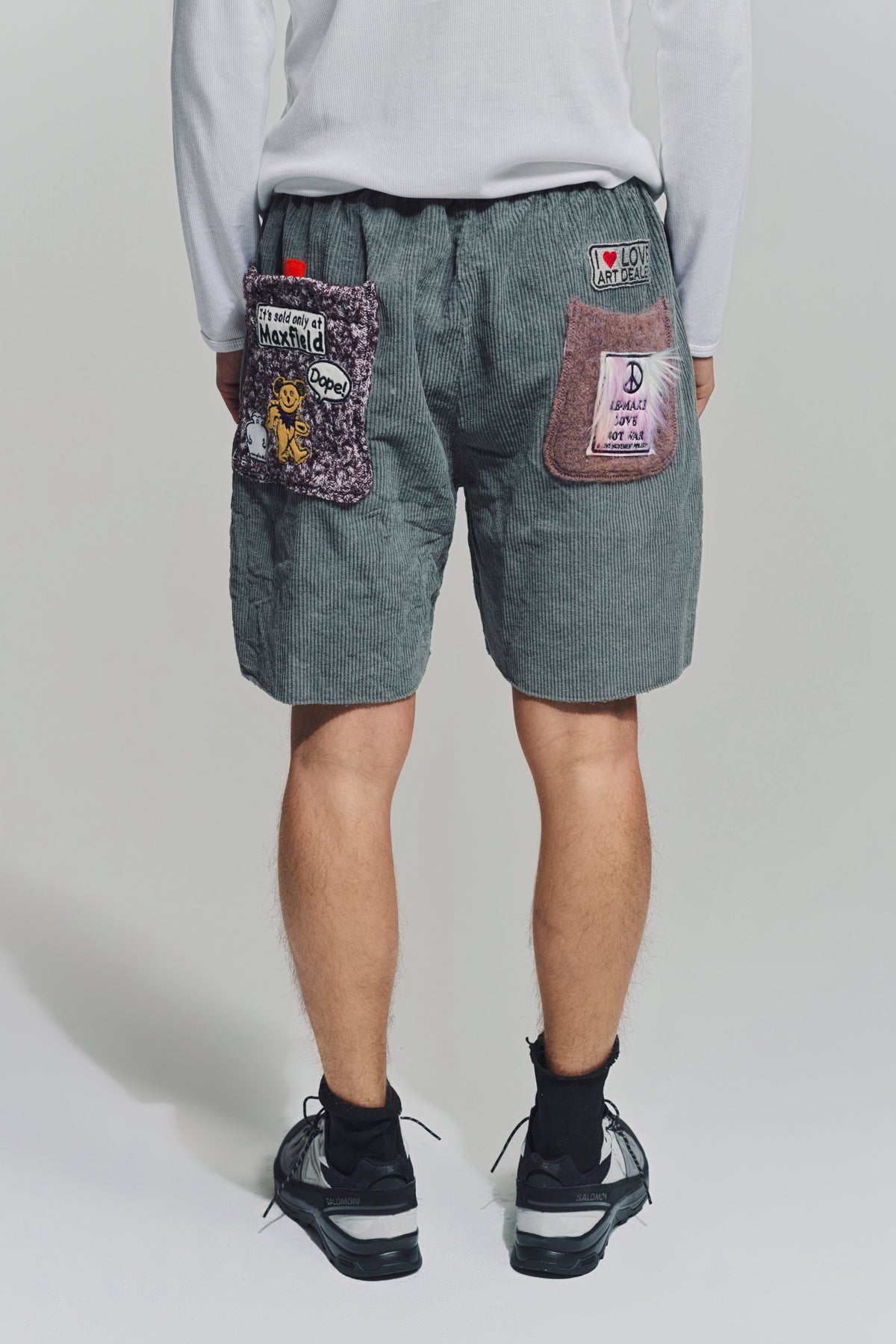 BEVERLY HILLS RECYCLER | LES TIEN CORDUROY SHORTS