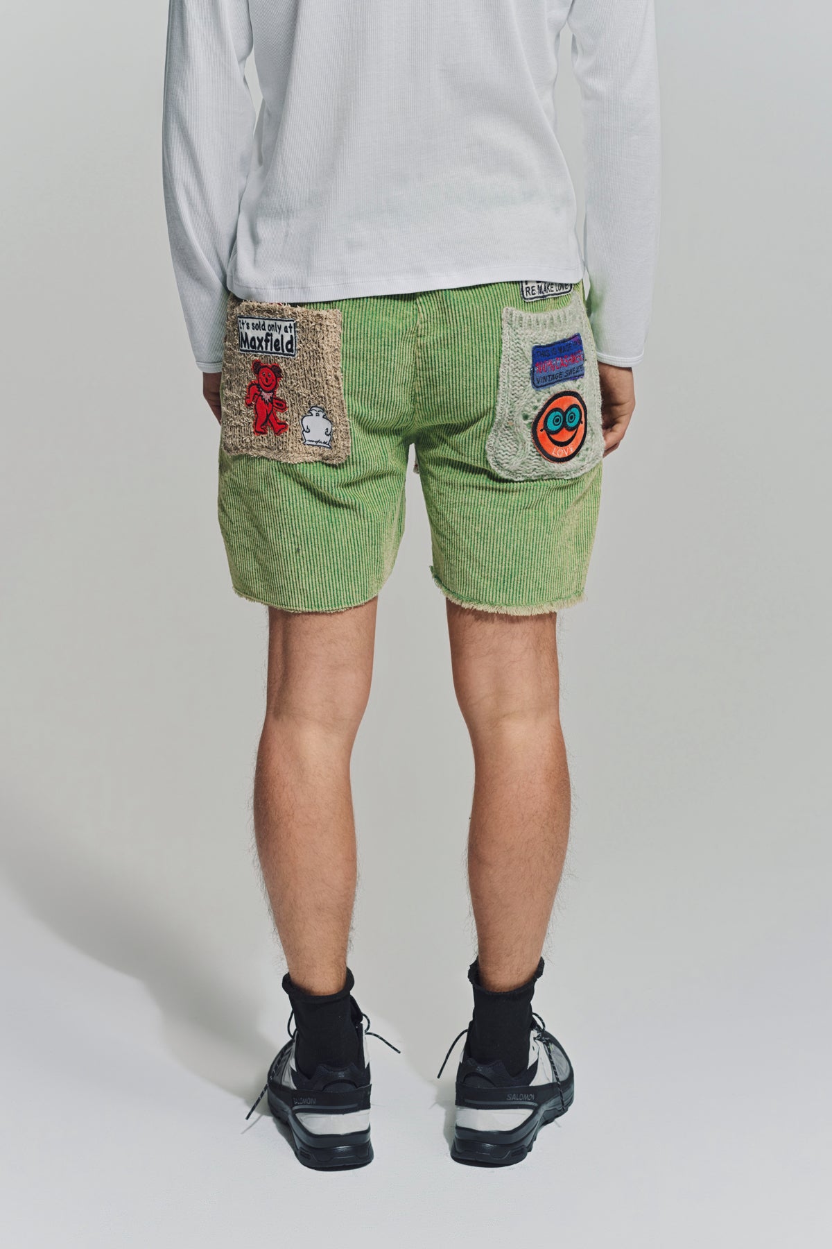 BEVERLY HILLS RECYCLER | LES TIEN CORDUROY SHORTS