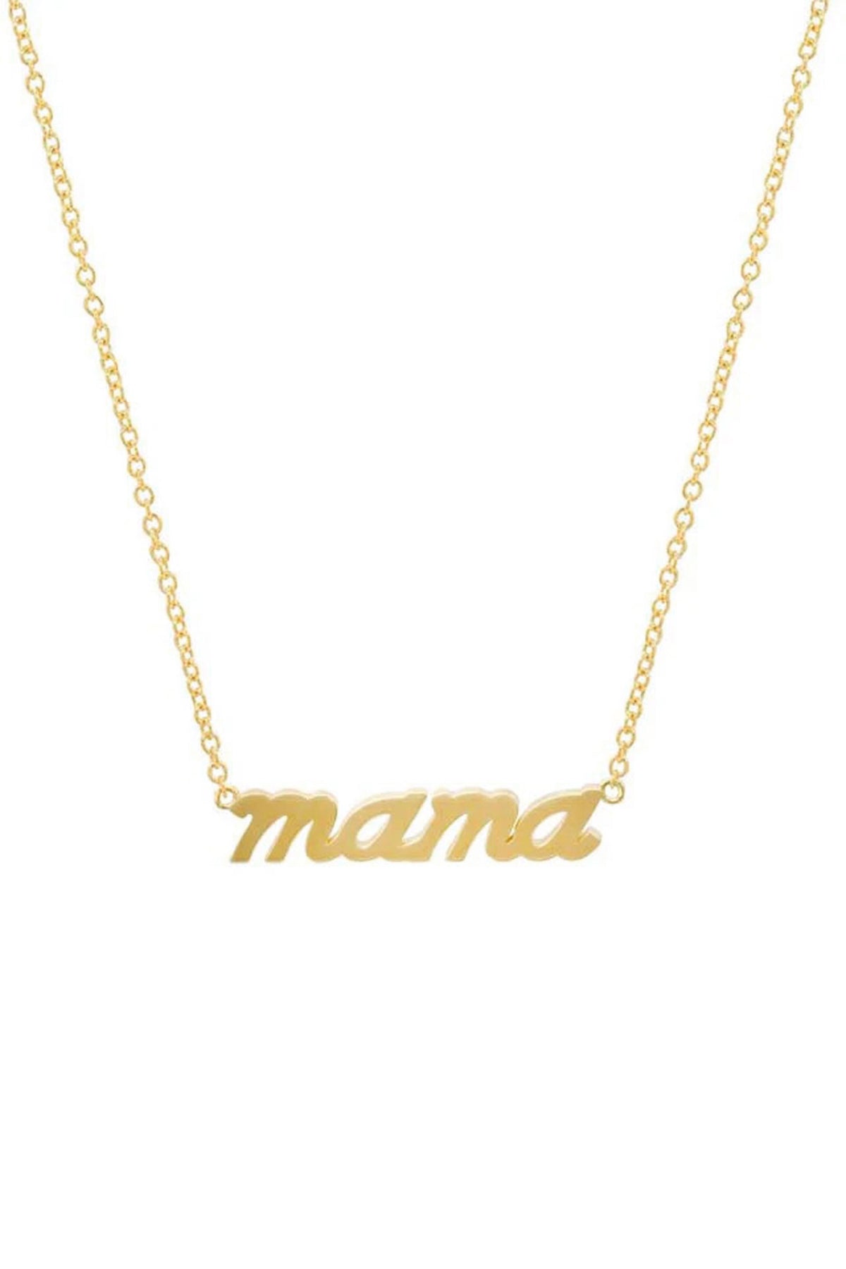 JENNIFER MEYER | MAMA SCRIPT NECKLACE
