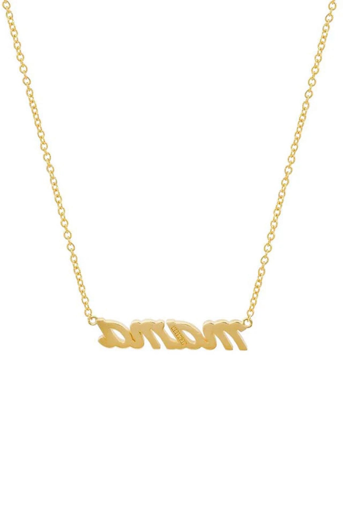 JENNIFER MEYER | MAMA SCRIPT NECKLACE