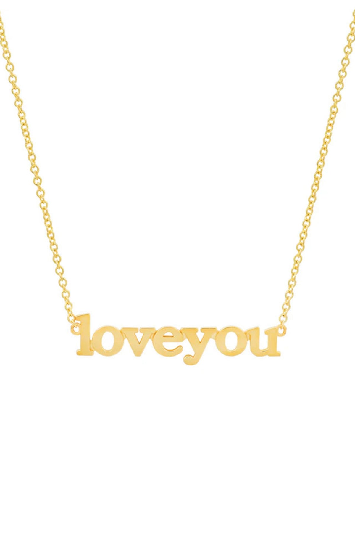 JENNIFER MEYER | LOVE YOU NECKLACE