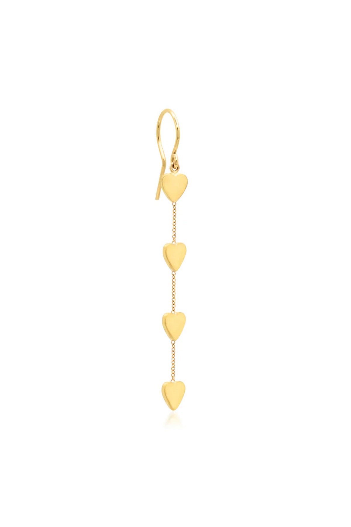 JENNIFER MEYER | 4 HEART BY-THE-INCH EARRINGS