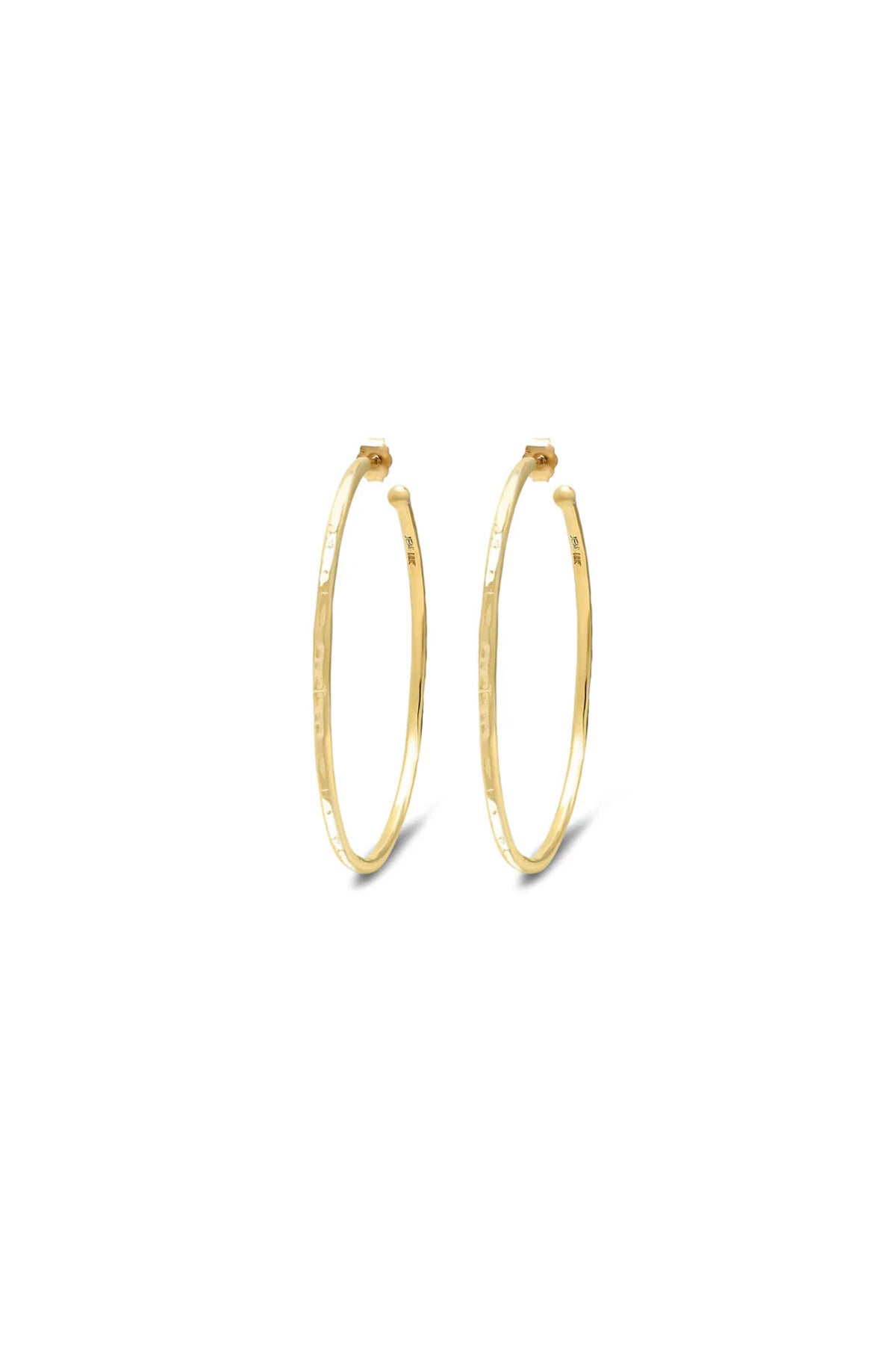 JENNIFER MEYER | MEDIUM HAMMERED HOOPS