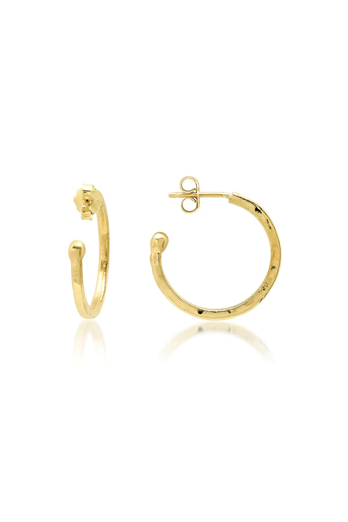 JENNIFER MEYER | SMALL HAMMERED HOOPS