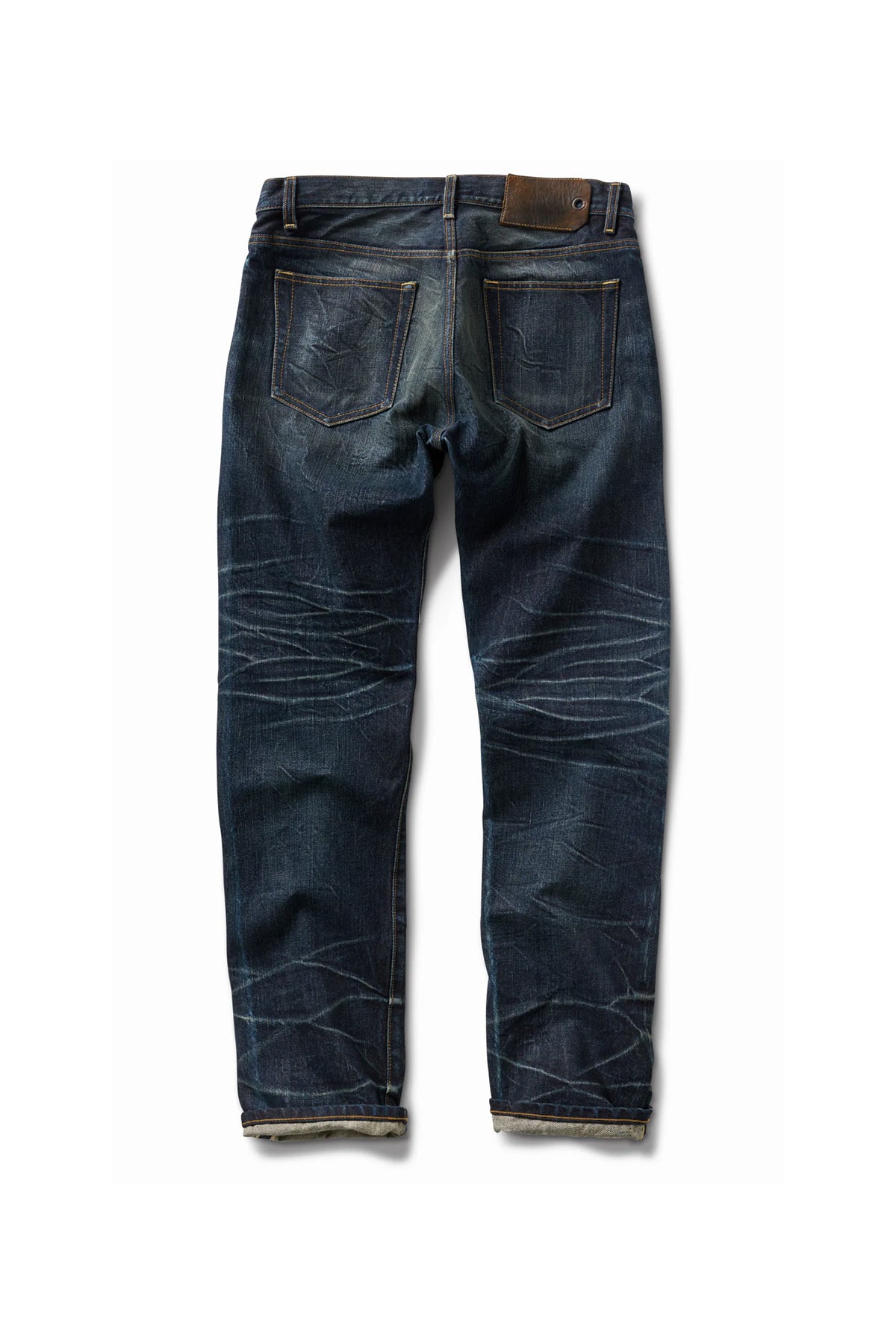 SCHAEFFER'S GARMENT HOTEL | 103 ARTIST PATINA INDIGO WASHED JEANS - MAXFIELD LA