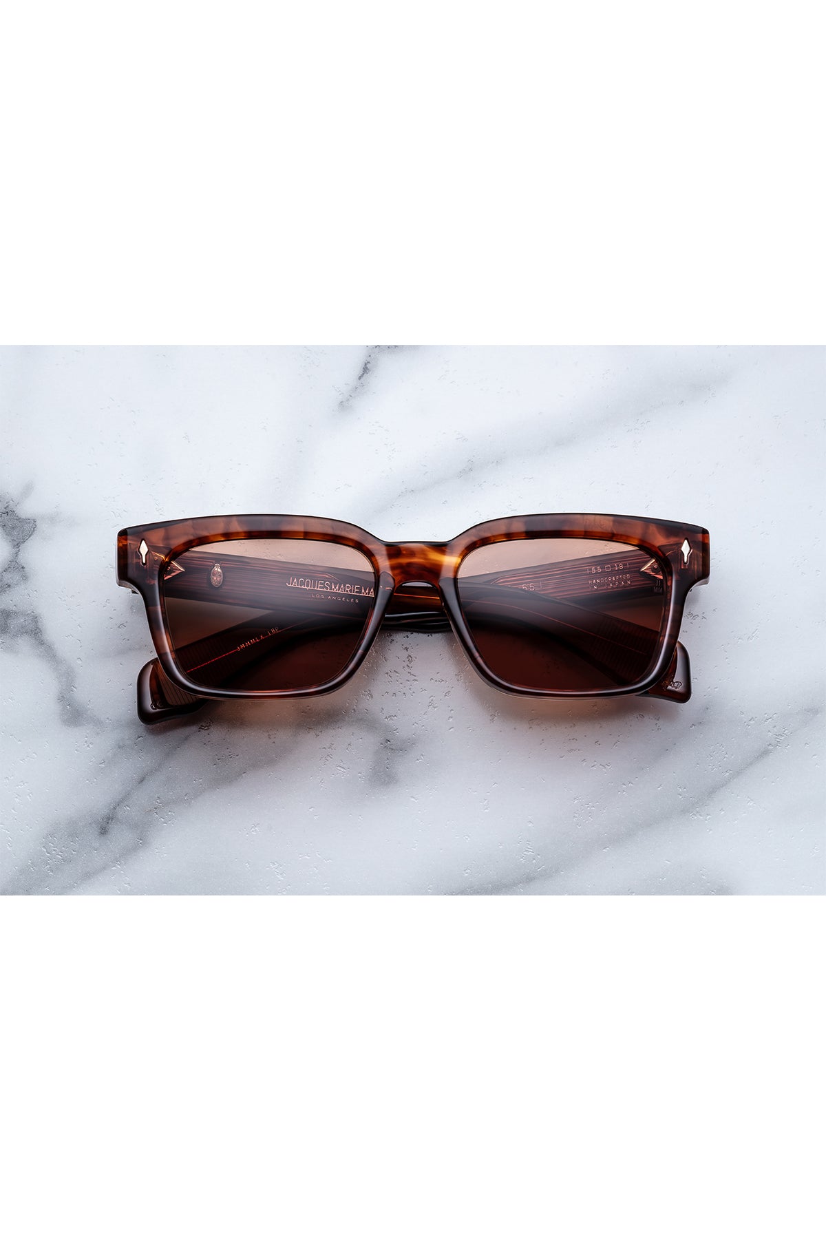 Jacques Marie Mage | Molino 55 Sunglasses in Bourbon