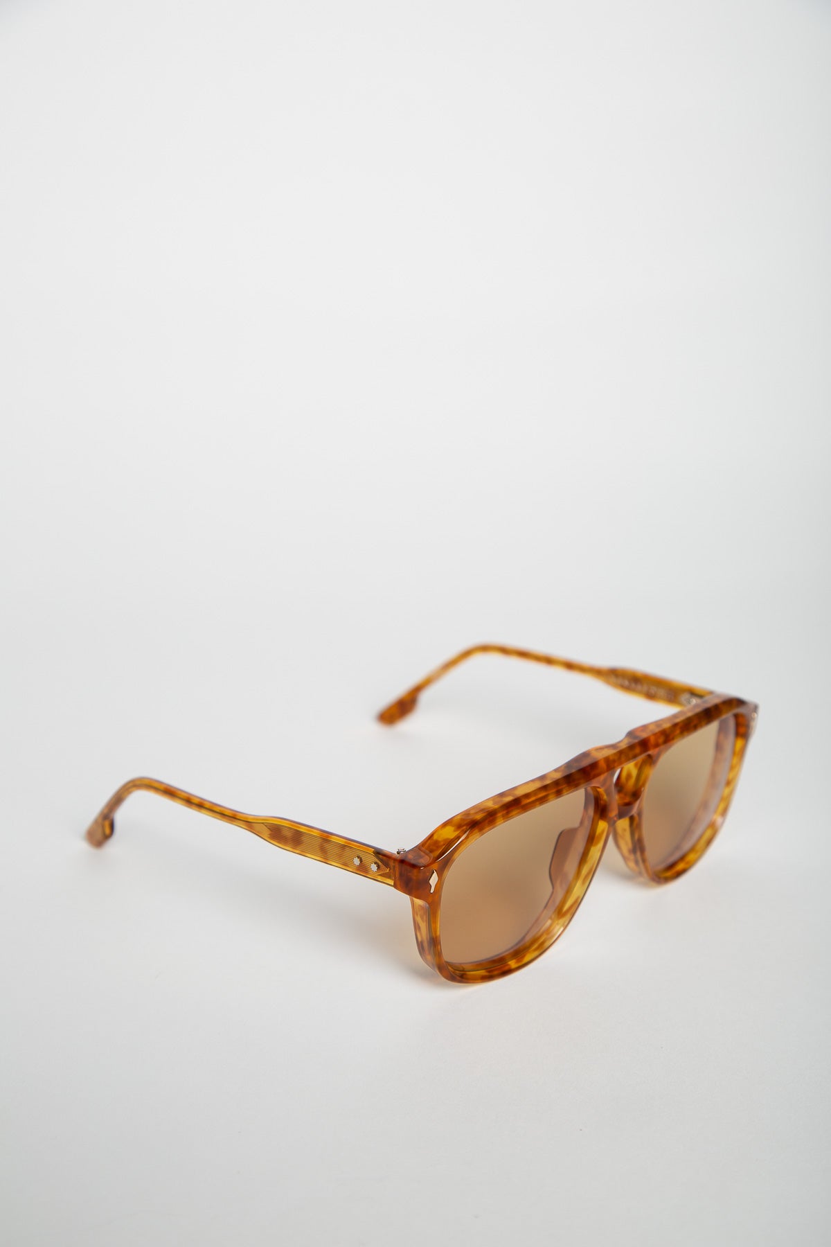Jacques Marie Mage | Leonard Sunglasses in Camel