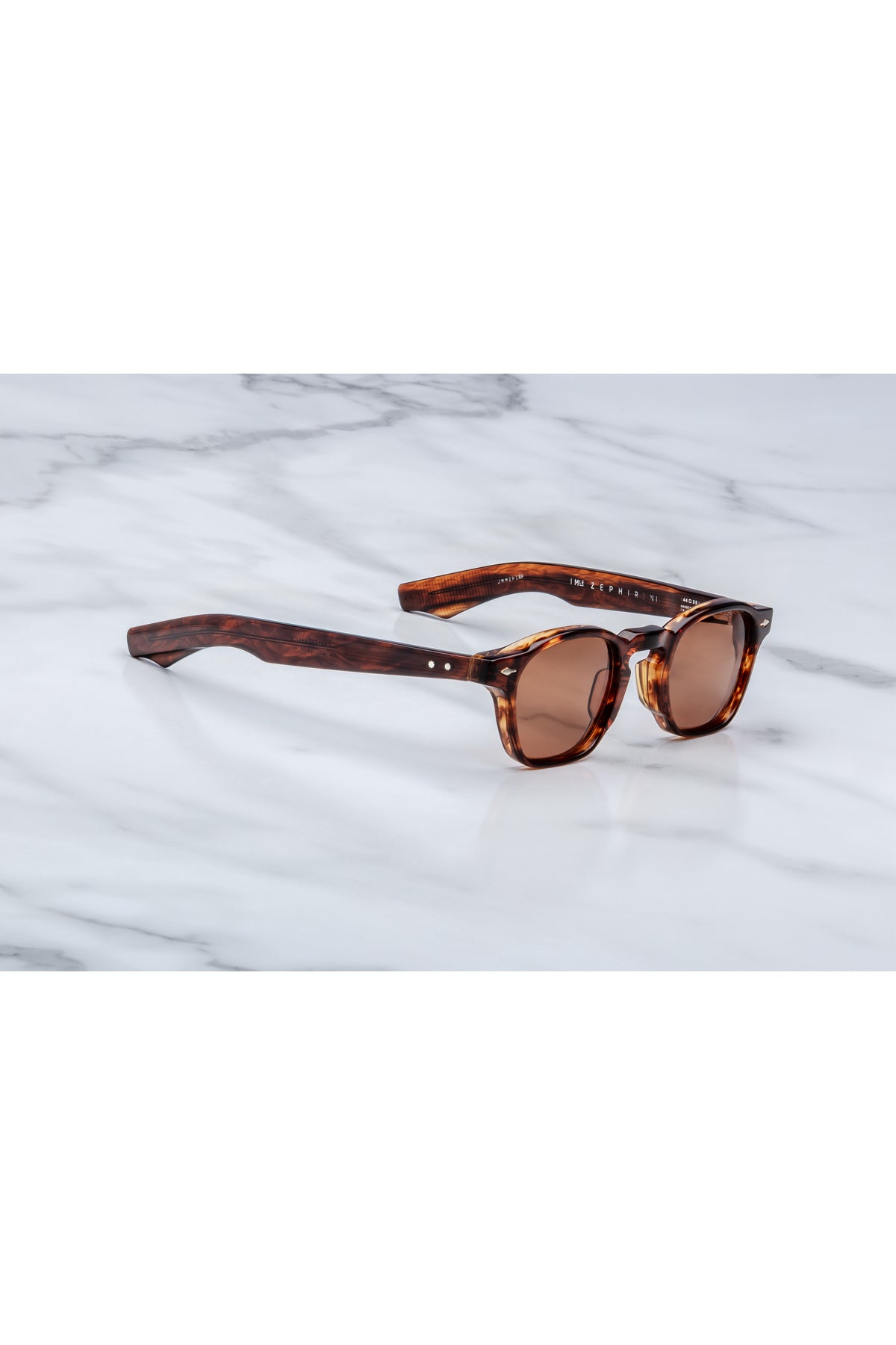 Jacques Marie Mage | Zephirin Sunglasses in Bourbon