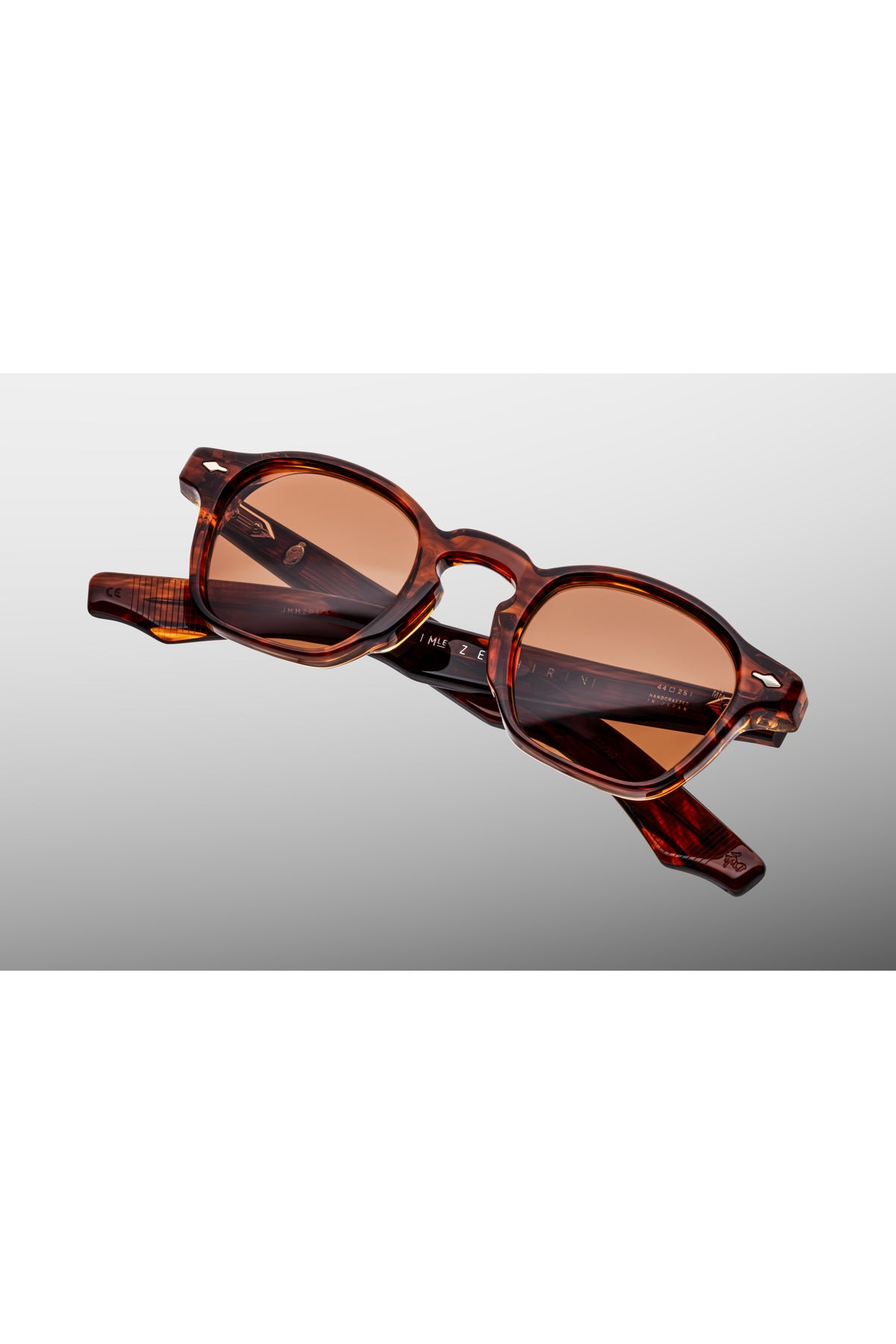 Jacques Marie Mage | Zephirin Sunglasses in Bourbon