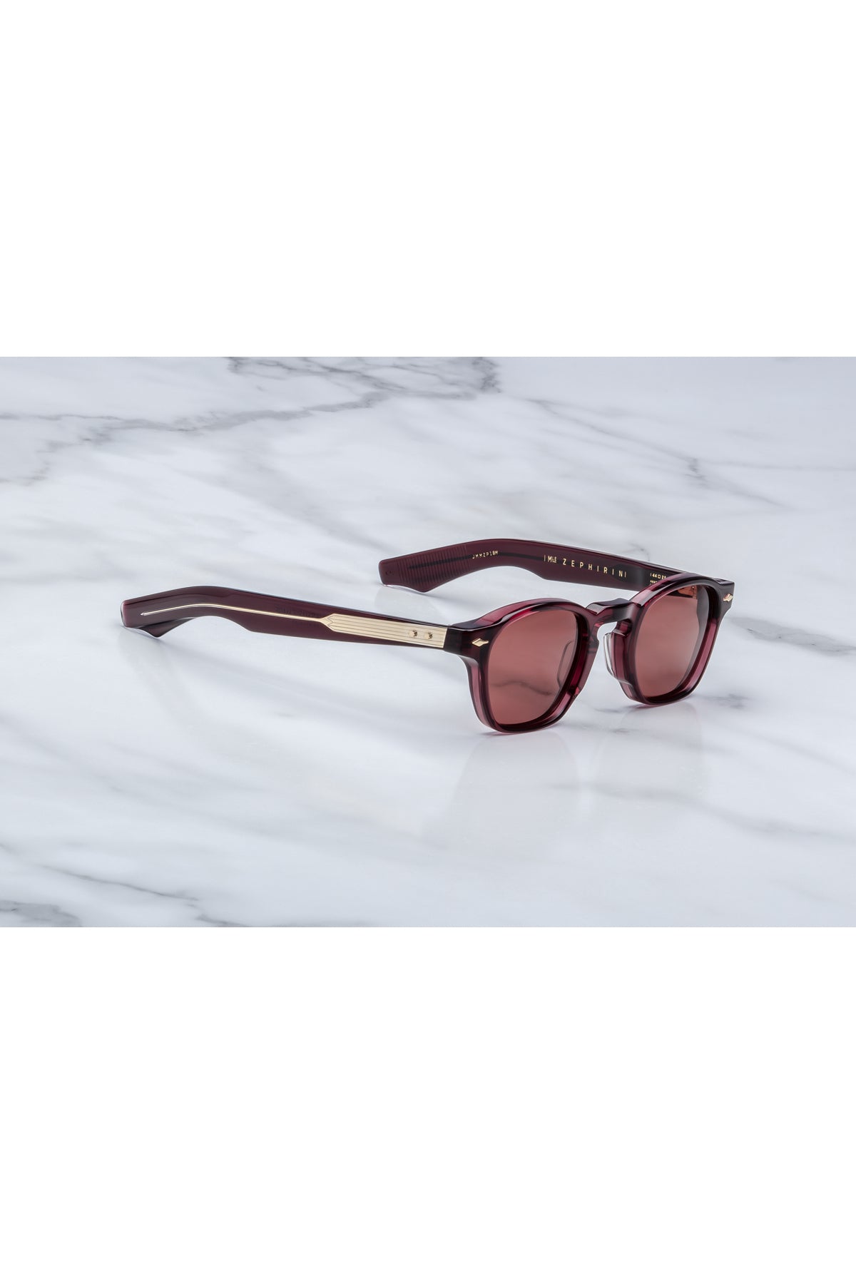 Jacques Marie Mage | Zephirin Sunglasses in Amarena