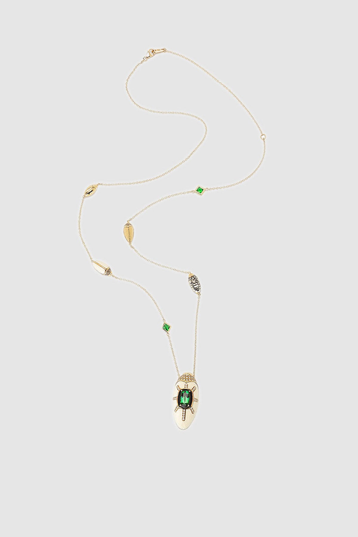 BIBI VAN DER VELDEN | SCARAB MAMMOTH NECKLACE