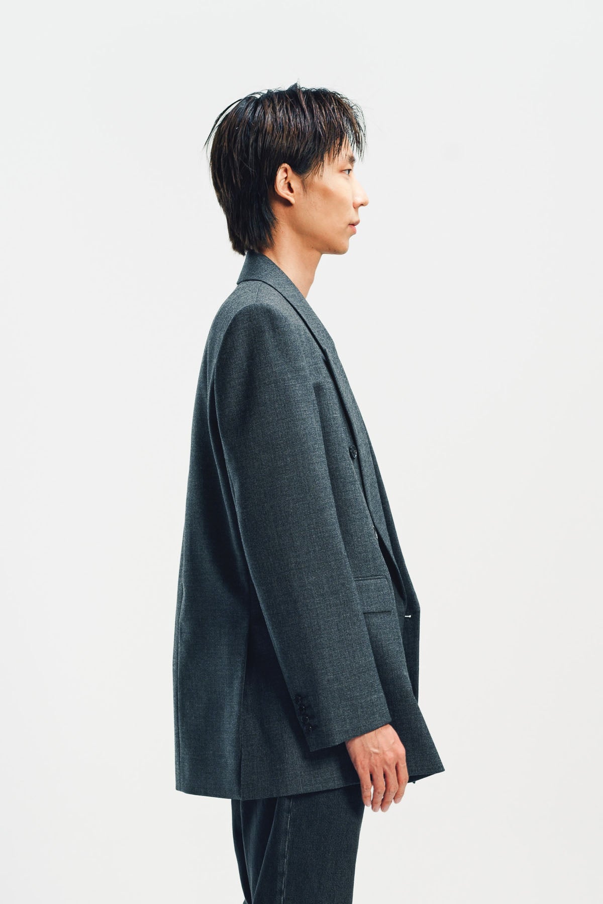 SAINT LAURENT | DOUBLE BREASTED WOOL JACKET