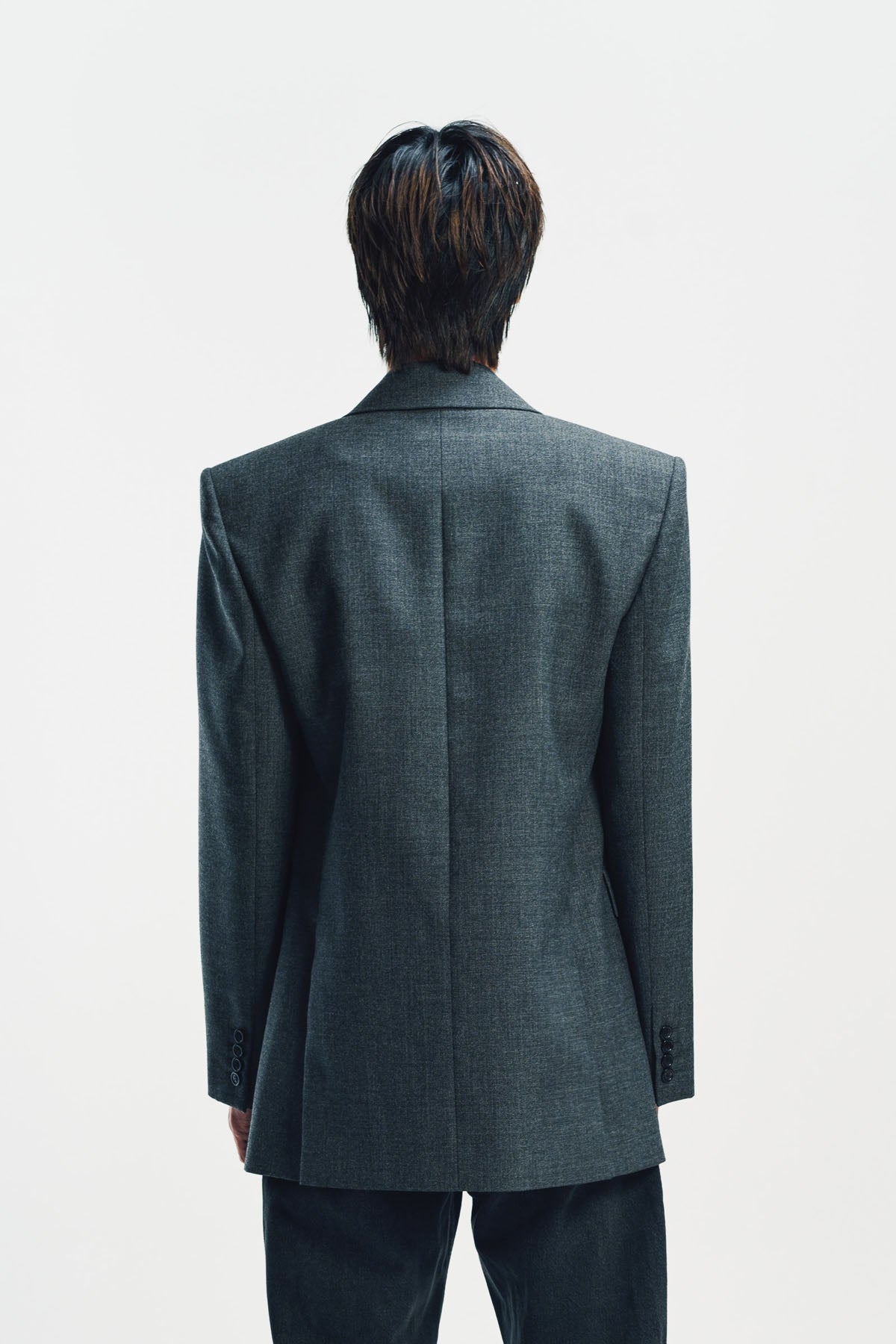 SAINT LAURENT | DOUBLE BREASTED WOOL JACKET