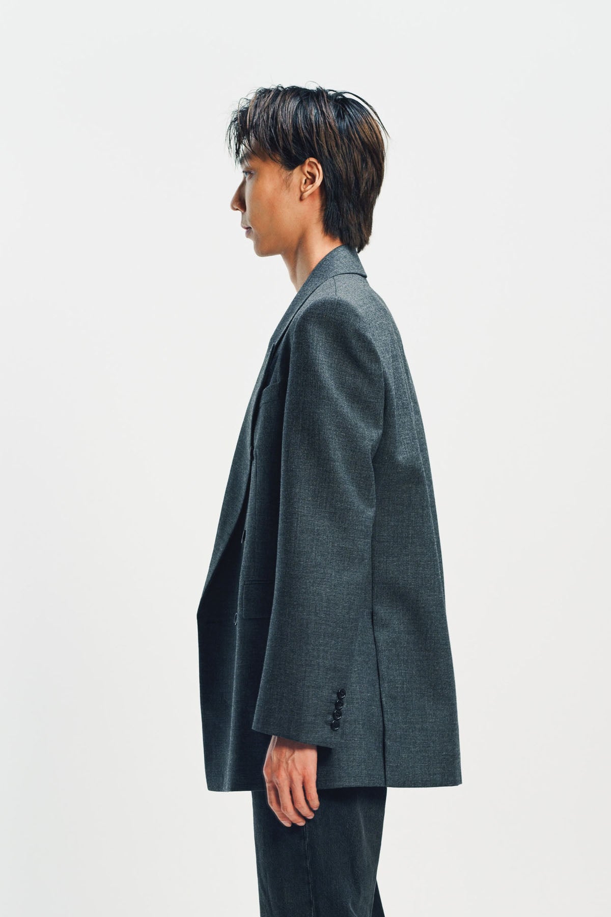 SAINT LAURENT | DOUBLE BREASTED WOOL JACKET