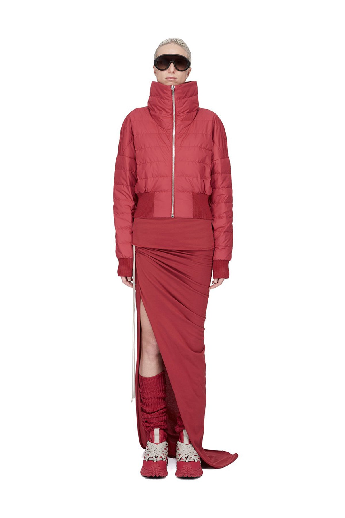 MONCLER + RICK OWENS | WOMEN'S GIRDER LONG SLEEVE TEE