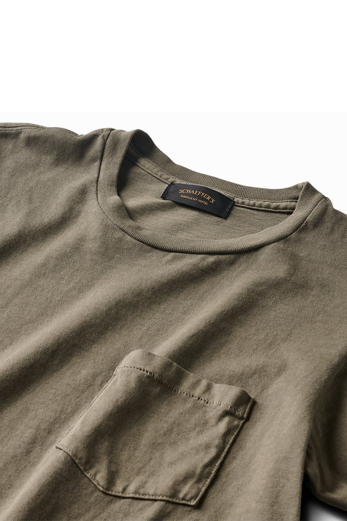 SCHAEFFER'S GARMENT HOTEL | 40'S RINGSPUN POCKET TEE
