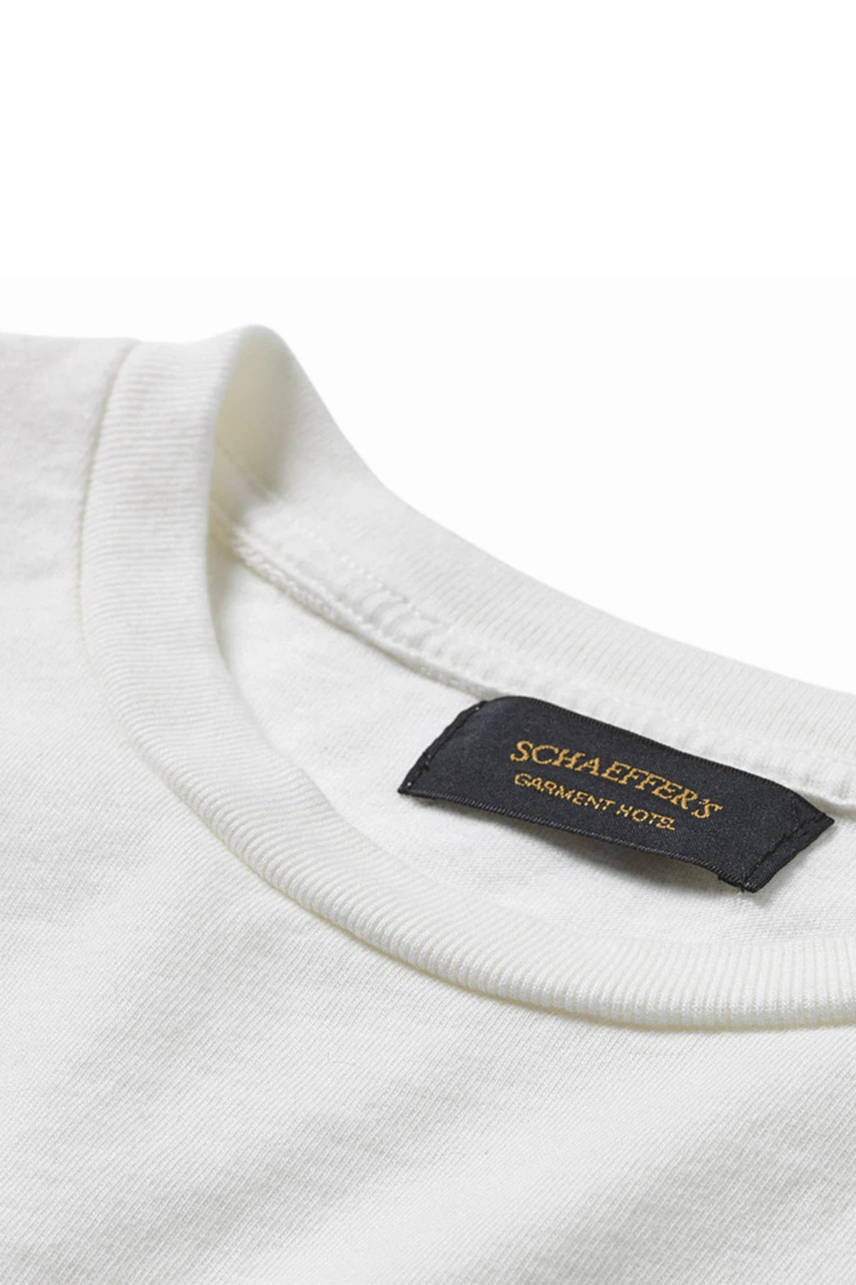 SCHAEFFER'S GARMENT HOTEL | 40'S RINGSPUN TEE