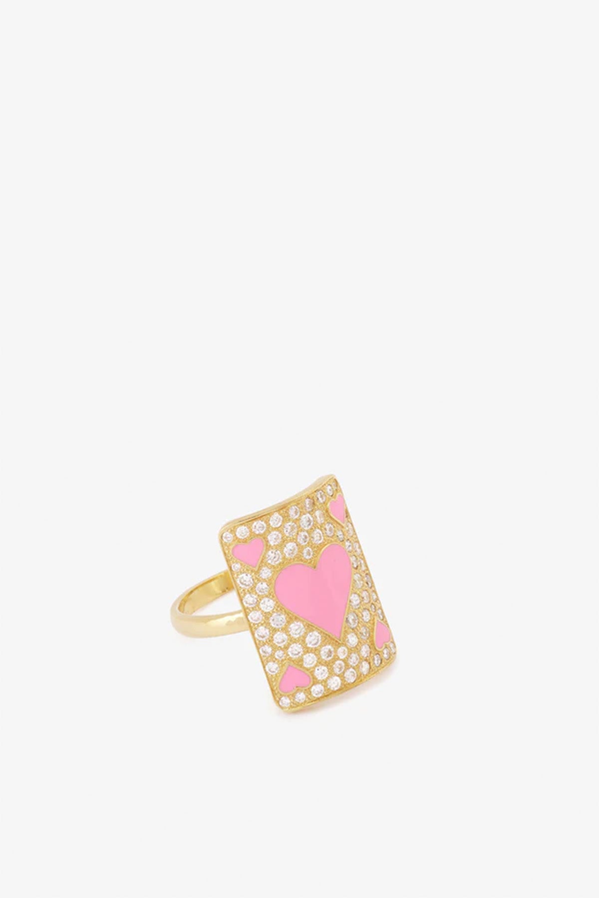 MYSTERYJOY | YELLOW GOLD & DIAMOND MEDIUM BUBBLE ÂME RING