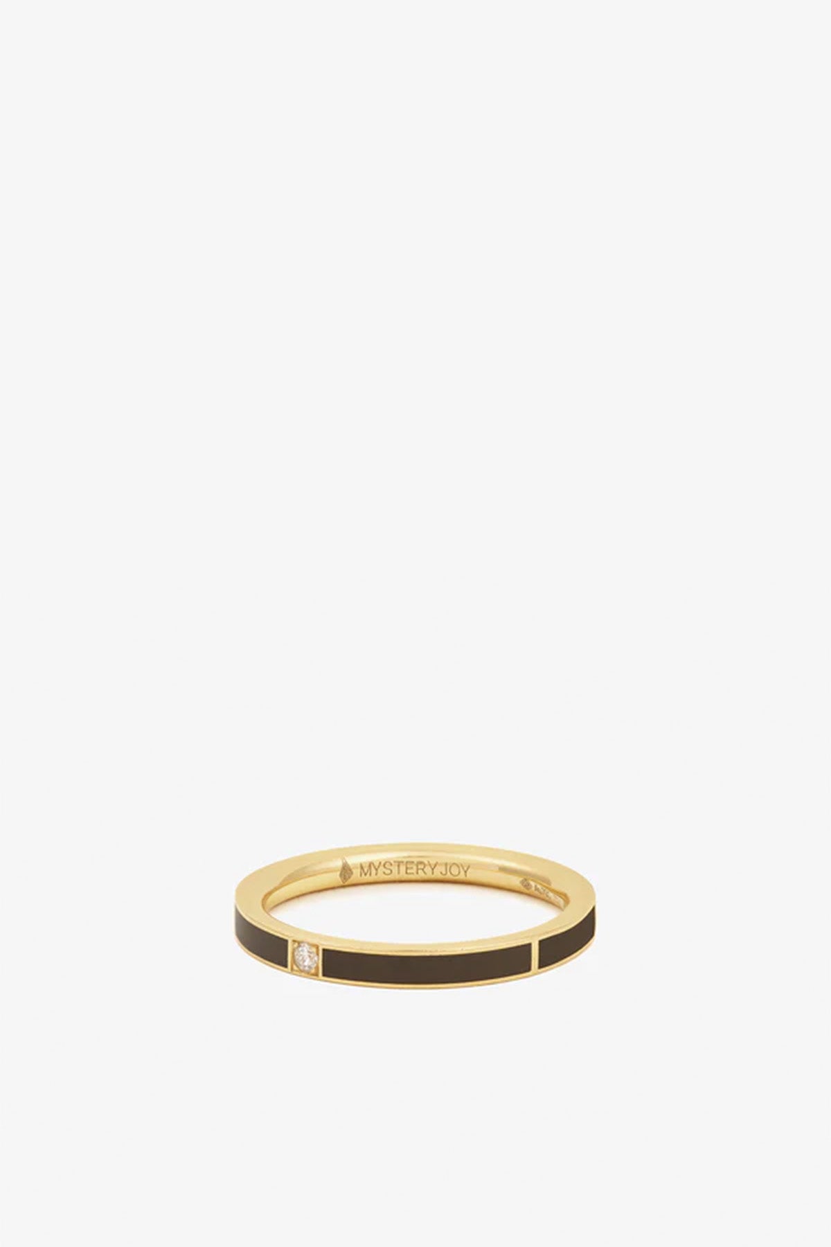 MYSTERYJOY | YELLOW GOLD & DIAMOND SONGE RING