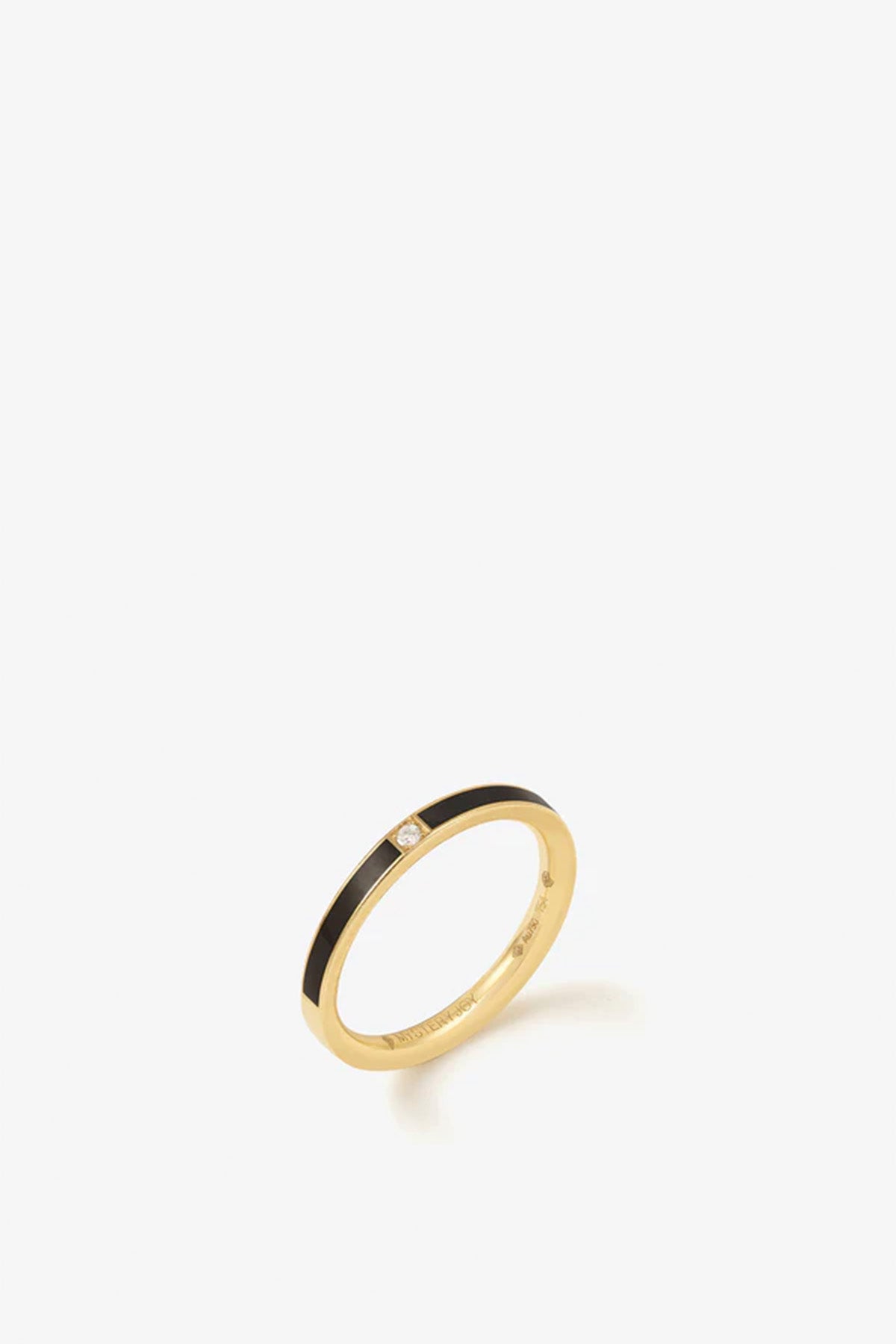 MYSTERYJOY | YELLOW GOLD & DIAMOND SONGE RING