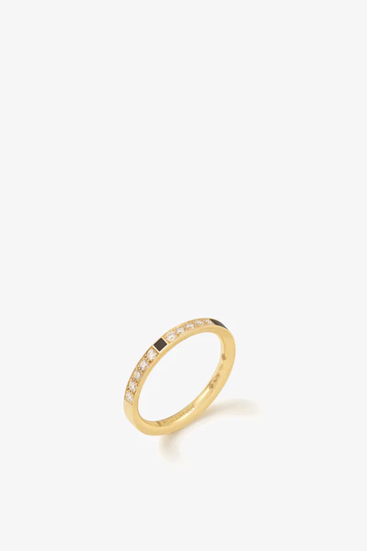 MYSTERYJOY | YELLOW GOLD & DIAMOND MIRAGE RING