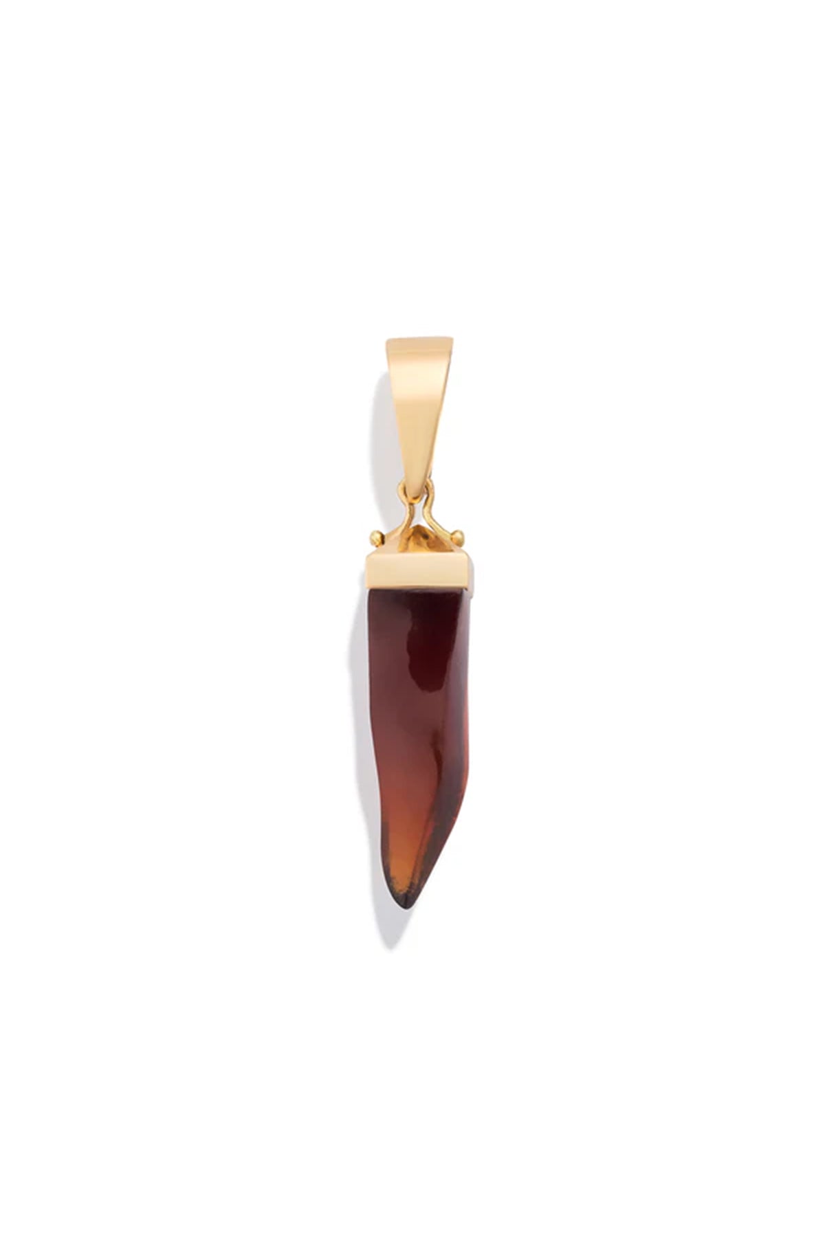 RENATO CIPULLO | GARNET CORNICELLO PENDANT