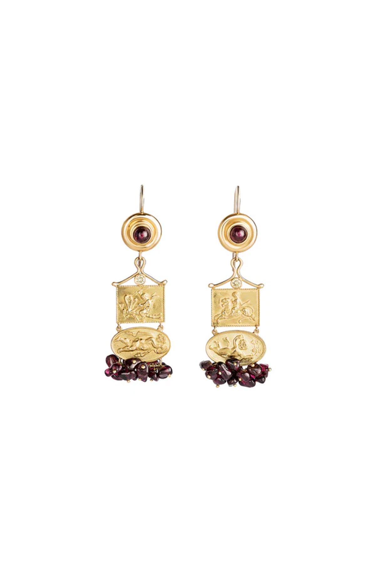 RENATO CIPULLO | GARNET TESORO EARRINGS