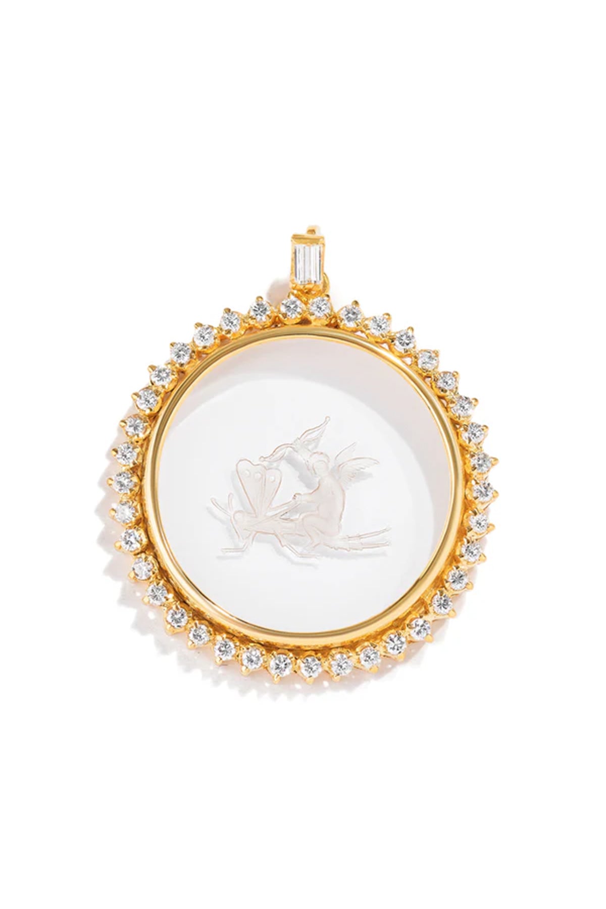 RENATO CIPULLO | DIAMOND LIBELLULA PENDANT