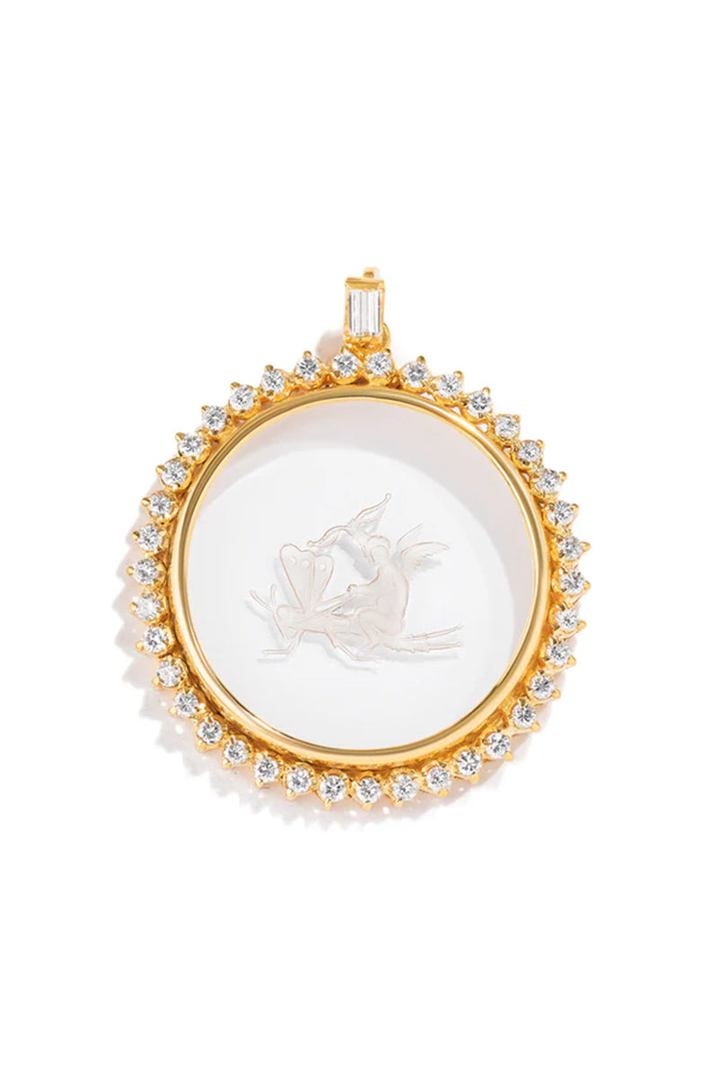 RENATO CIPULLO | DIAMOND LIBELLULA PENDANT