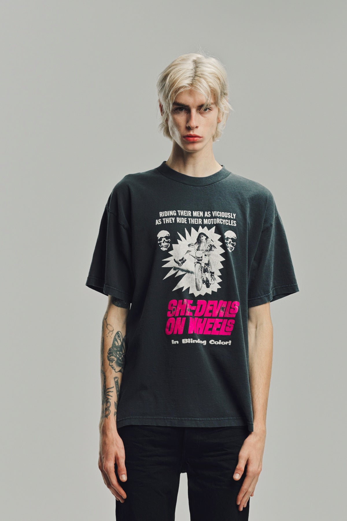 MAXFIELD VINTAGE | 1990S SHE DEVILS ON WHEELS TEE