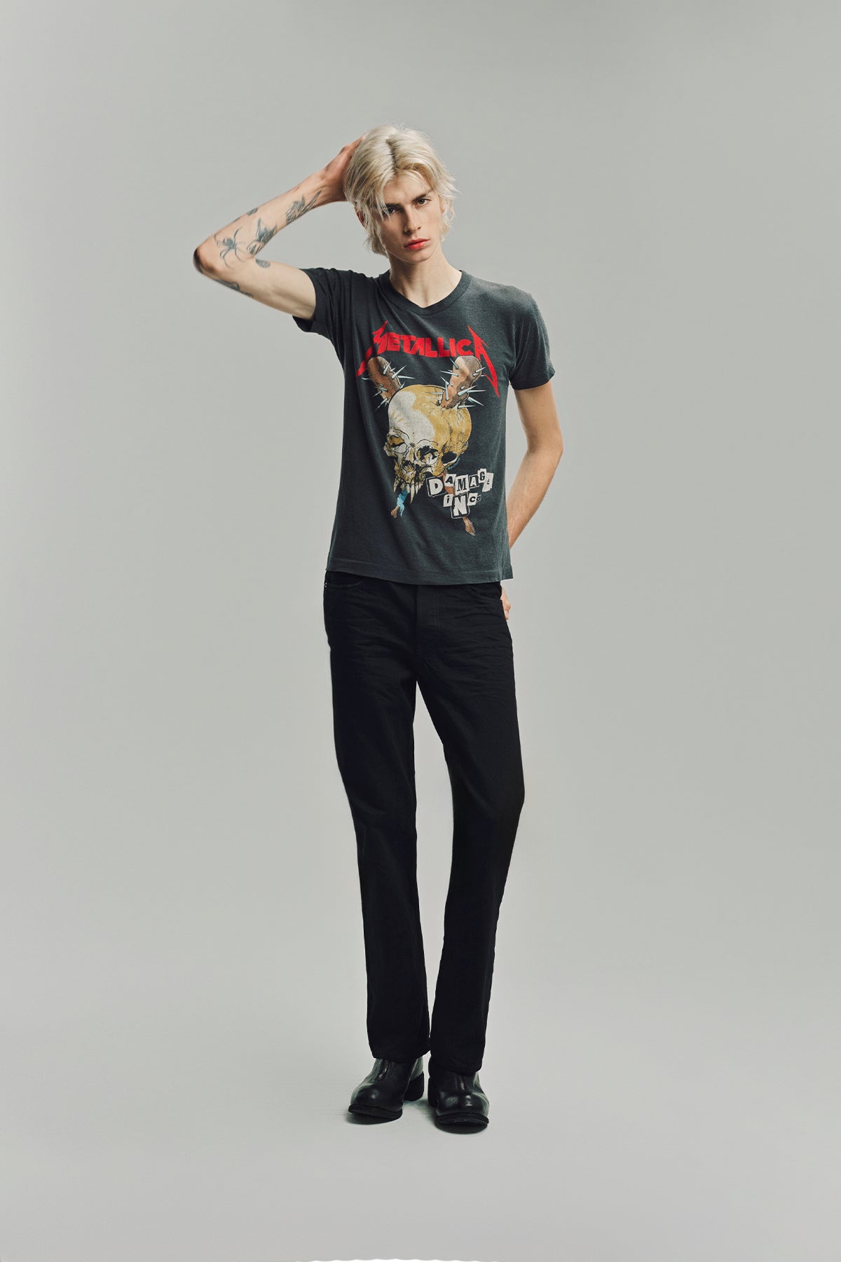 MAXFIELD VINTAGE | 1980S METALLICA DAMAGE INC. TEE