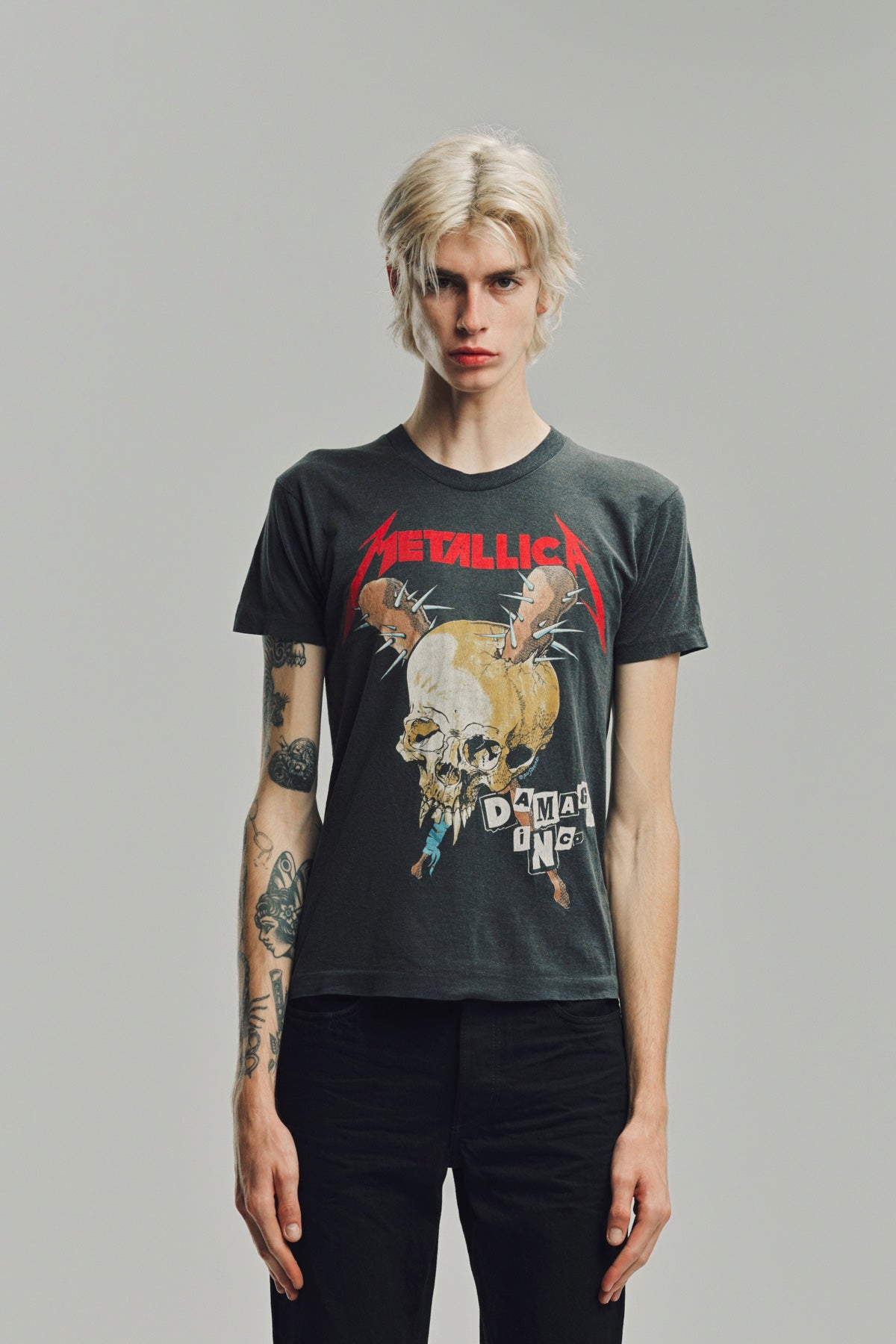 MAXFIELD VINTAGE | 1980S METALLICA DAMAGE INC. TEE