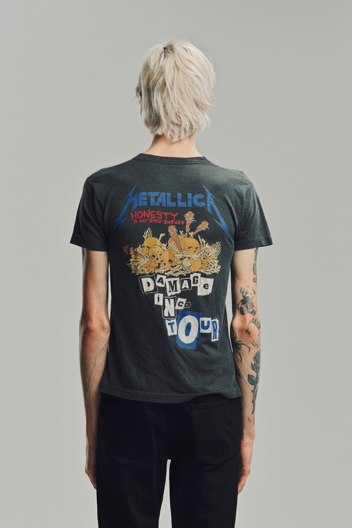 MAXFIELD VINTAGE | 1980S METALLICA DAMAGE INC. TEE